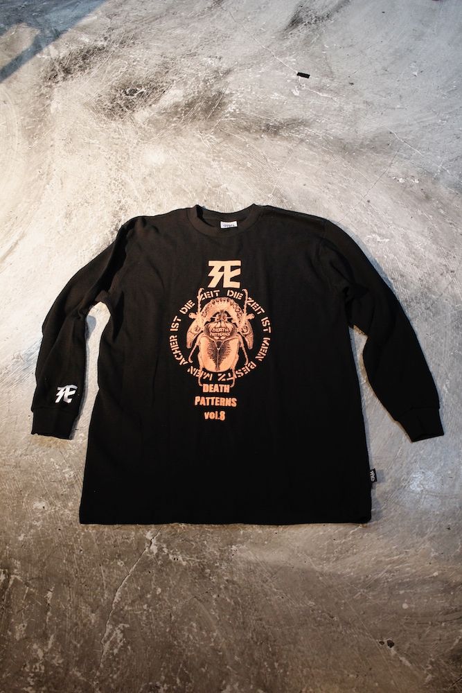 「予約商品」デスパターンズ2021 死サーマルL/S 黒×橙
