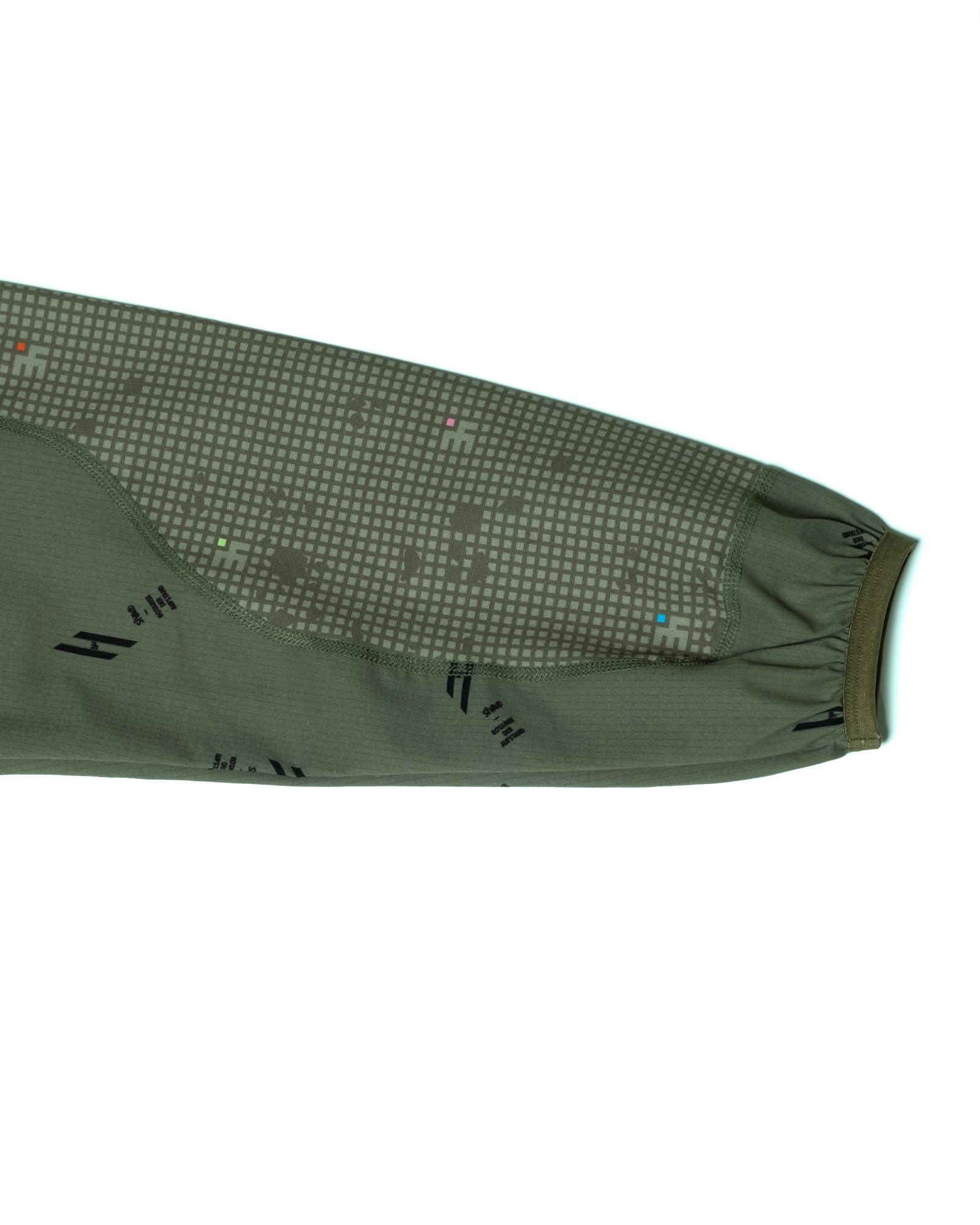 NIGHT-CAMO OVERSIZED L-SLEEVE / col: KHAKI NIGHT-CAMO