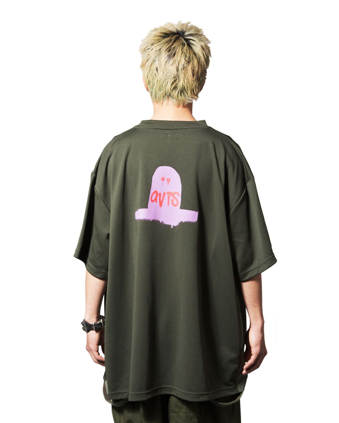 INU x RATFACE WIDE DRY-TEE / col: KHAKI