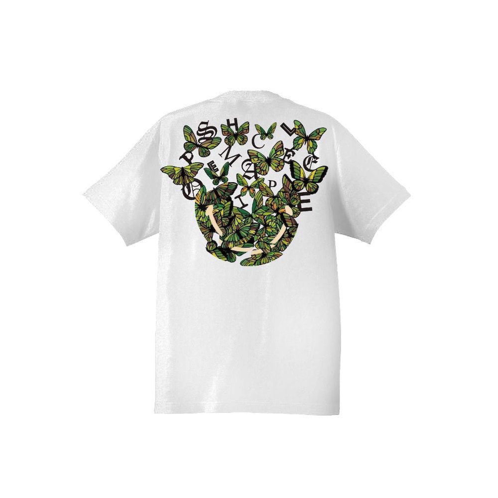 「予約商品」BROKEN SMILE  S/S T-shirts (WHITE)