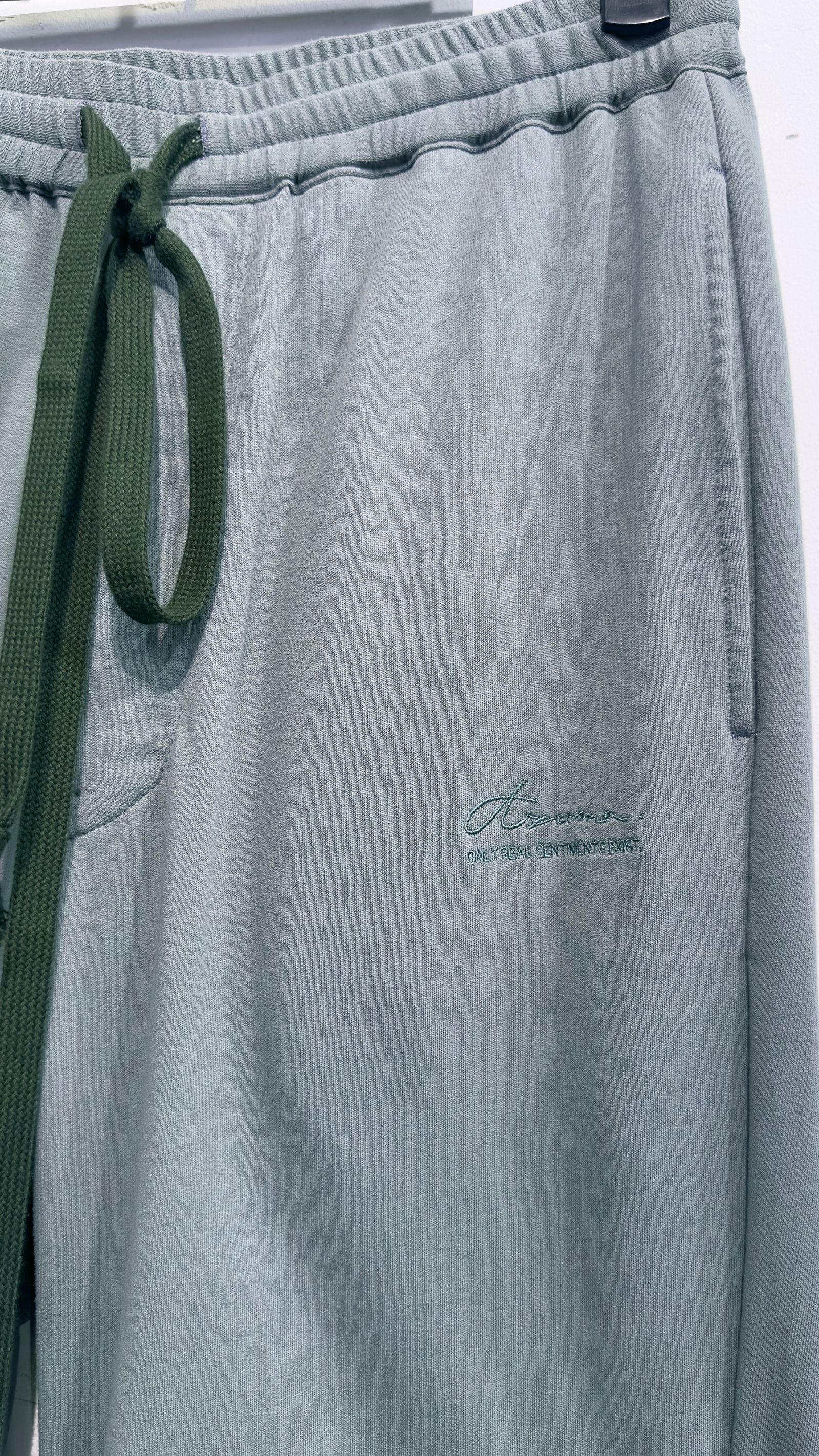 “YOREYORE” EASY FLARE PANTS / フレアイージーパンツ (BLACK,KHAKI,LIGHT GREY)