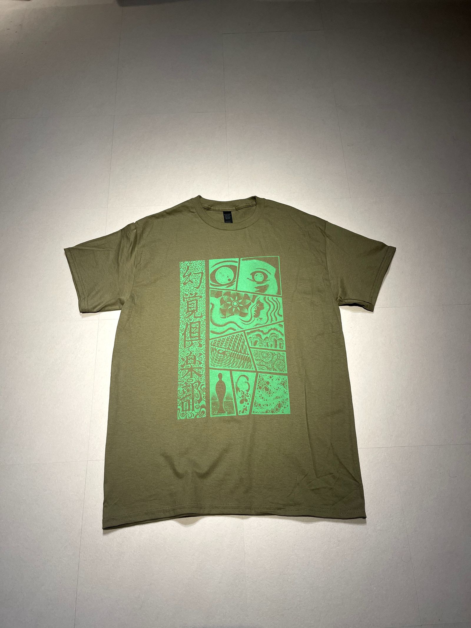 【一点もの】HALLUCINATION CLUB / Tシャツ 05 (ZONZAI, Satoshi Ito, TENKI)