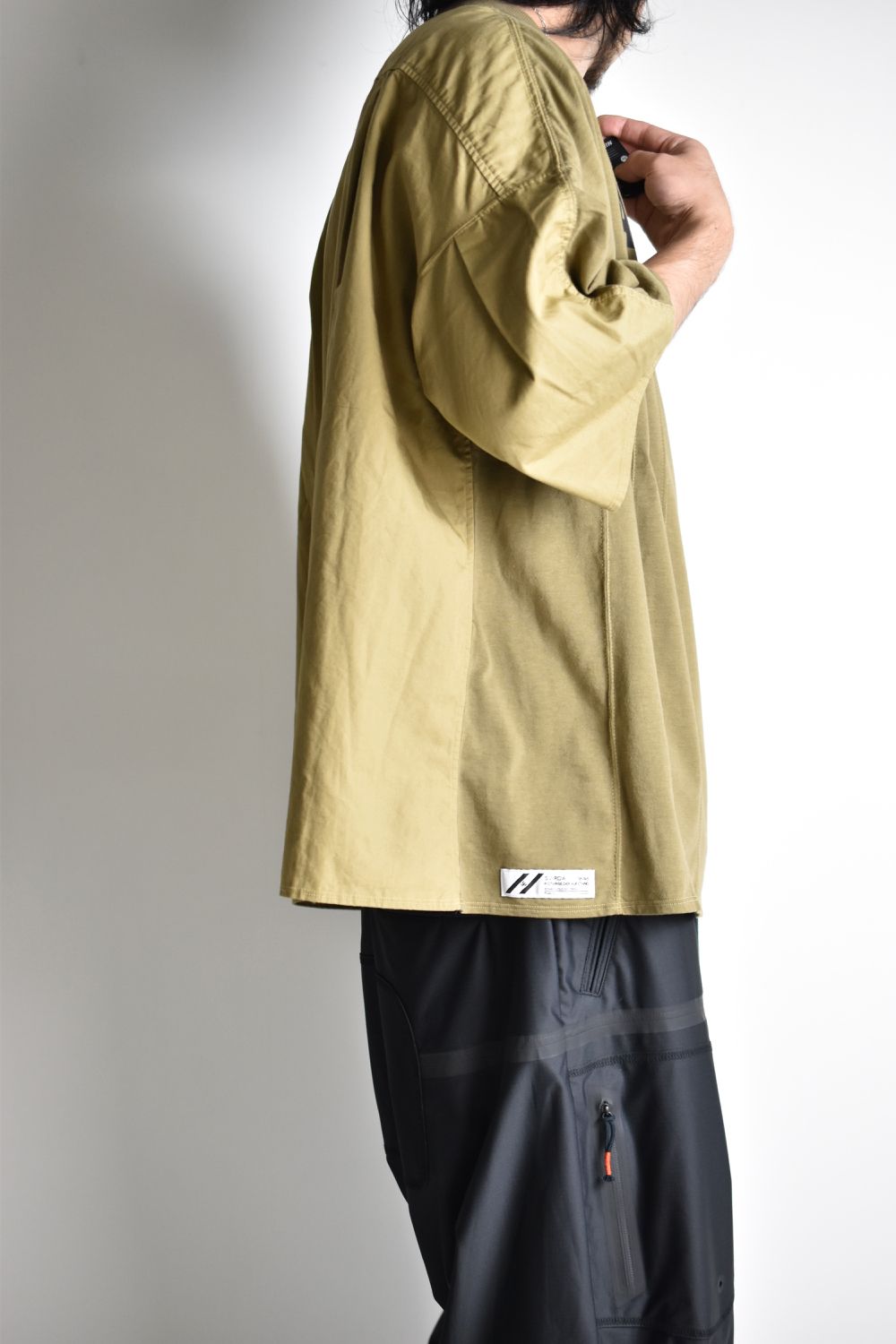 ARMED WIDE SHIRT c/#3 SAND