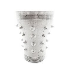 CORN STUDS BEERCUP "WHITE" -陶器タンブラー-