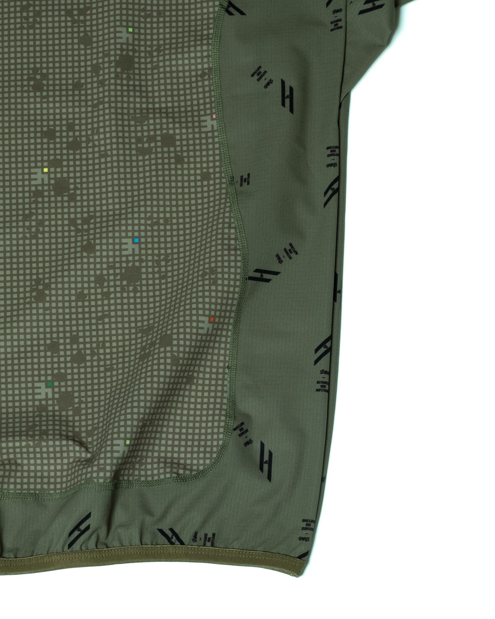 NIGHT-CAMO OVERSIZED L-SLEEVE / col: KHAKI NIGHT-CAMO