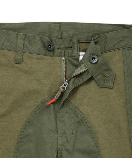 TIGHT FIT STRETCH TROUSERS c/#2 OD