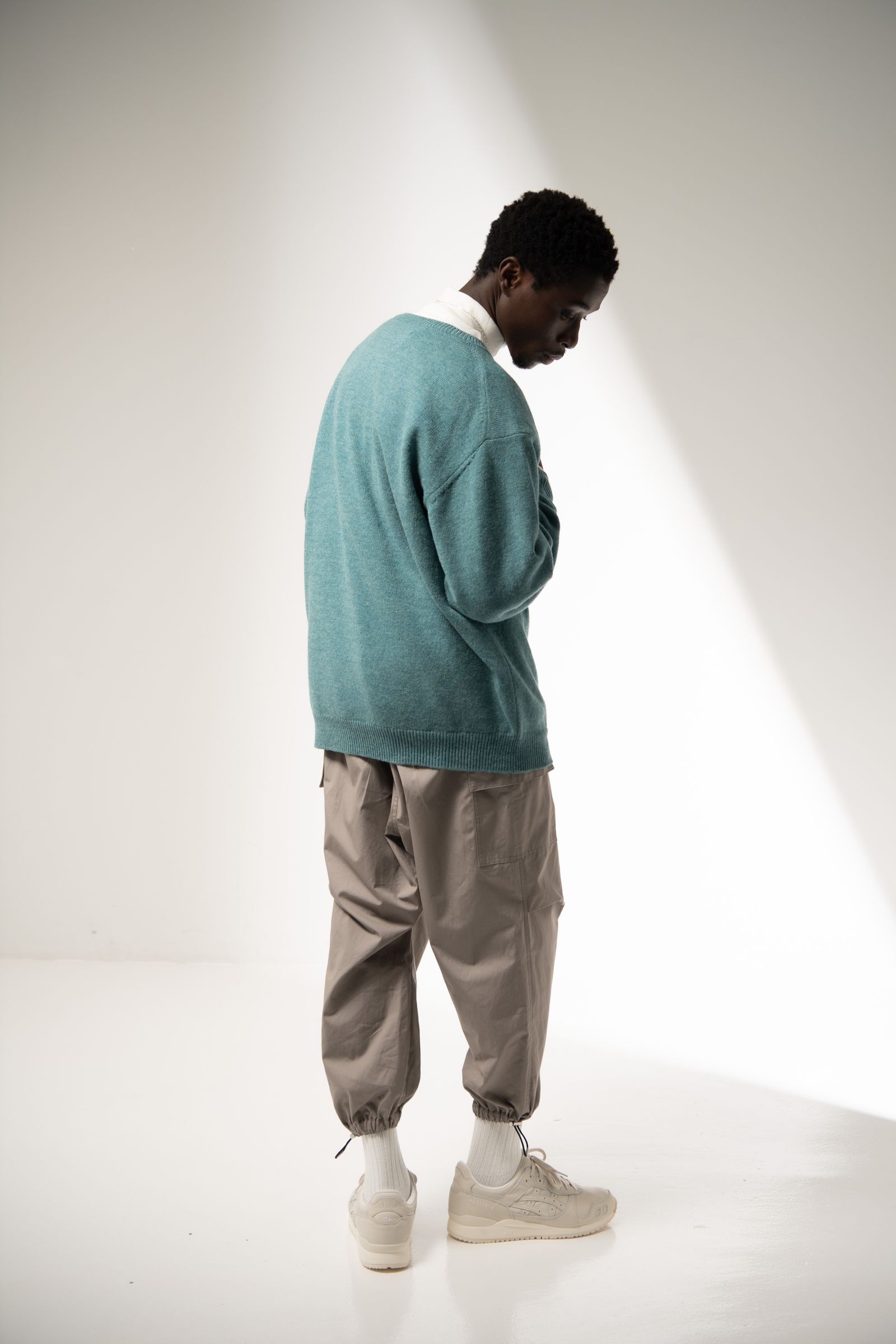 「予約商品」CREWNECK SWEATER (AQUA)