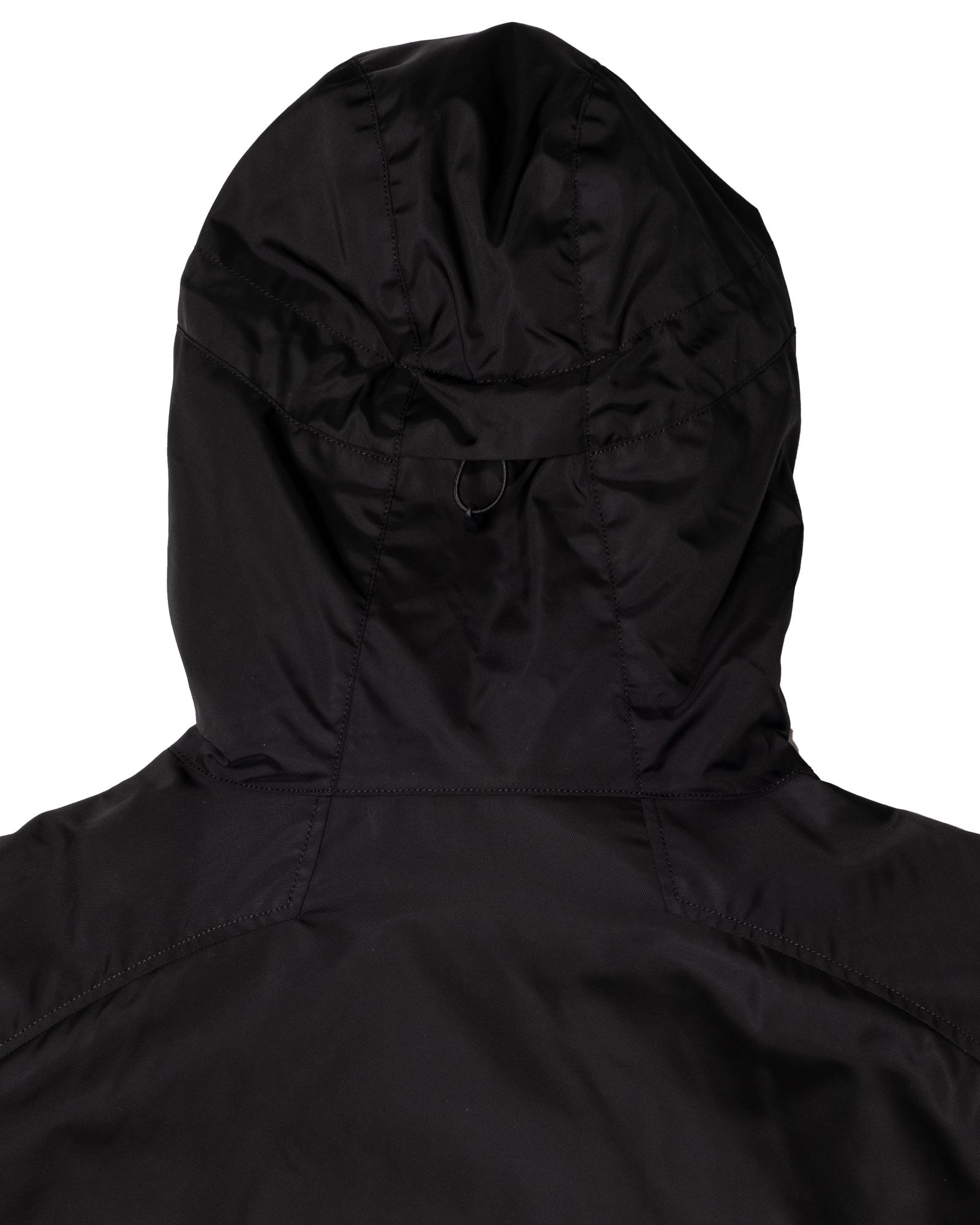 「予約商品」ALICE-PACKS W-ZIPPER WIDE HOODED JACKET / col: BLACK