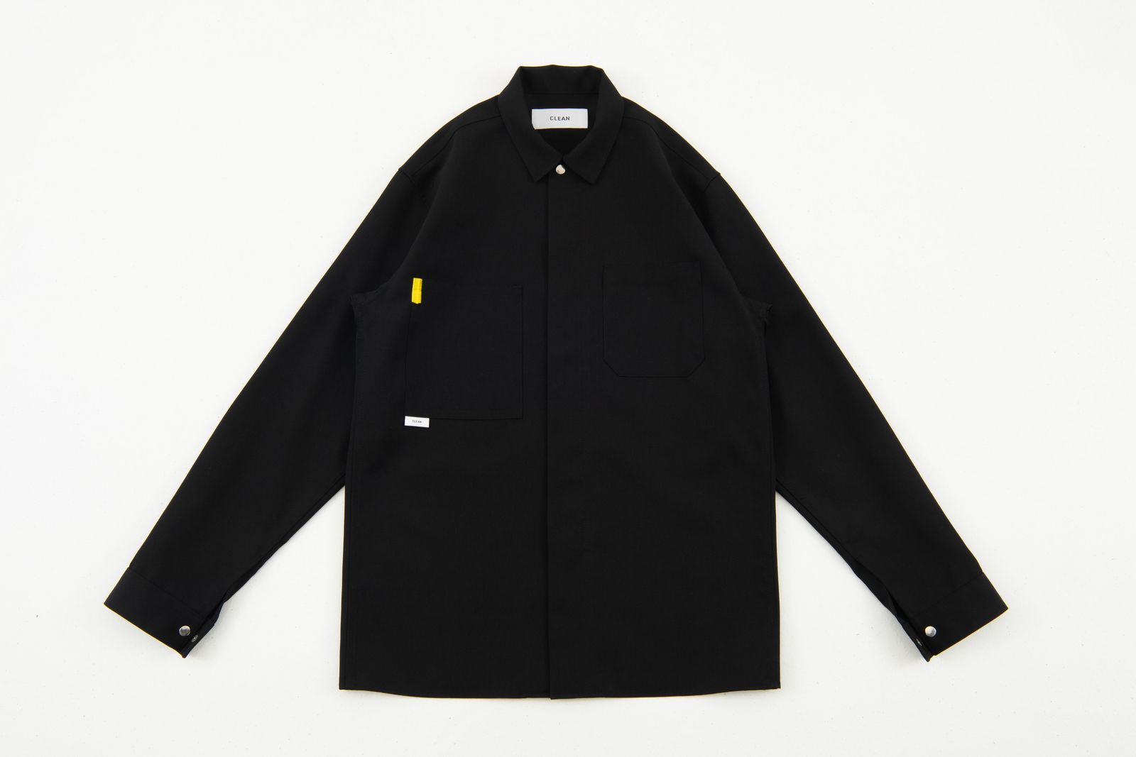 「予約商品」ZIP SHIRT (BLACK)