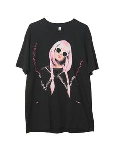 blackmeans  IRREGULAR スポットアイテム ERIKO NAKAO TEE    "BLACK"