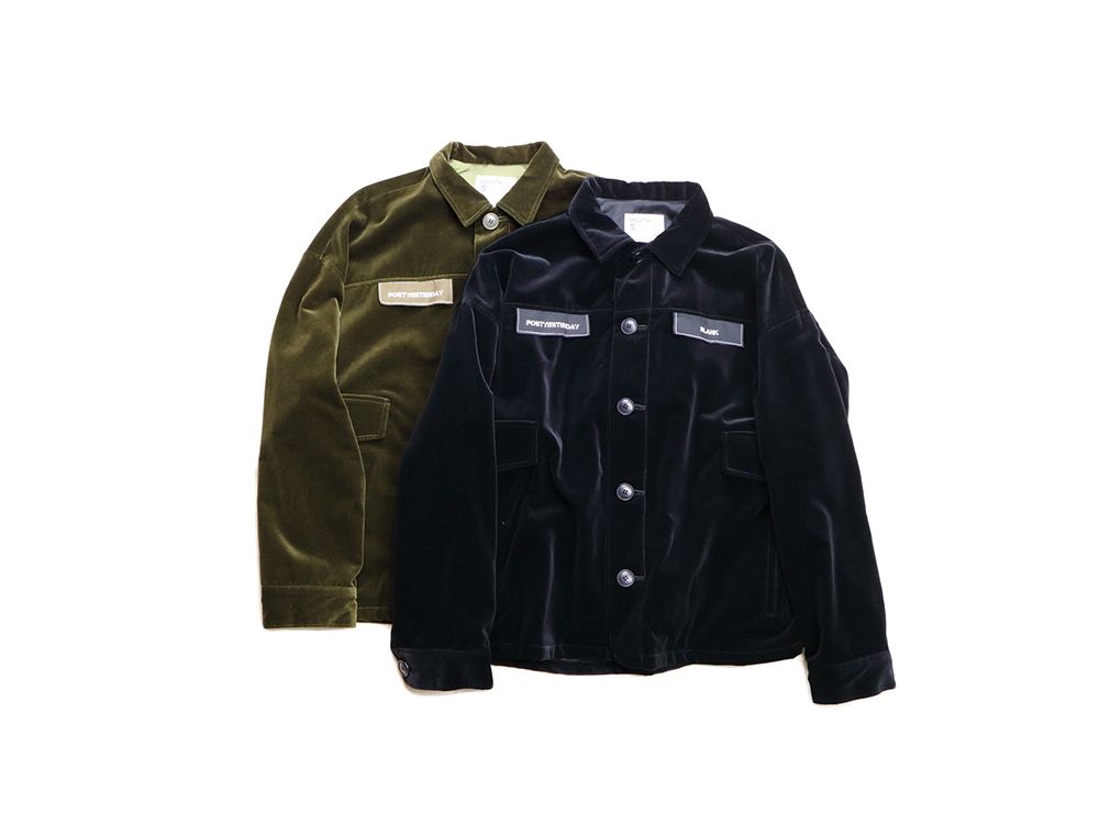 VELVET MIL JACKET (OLIVE)