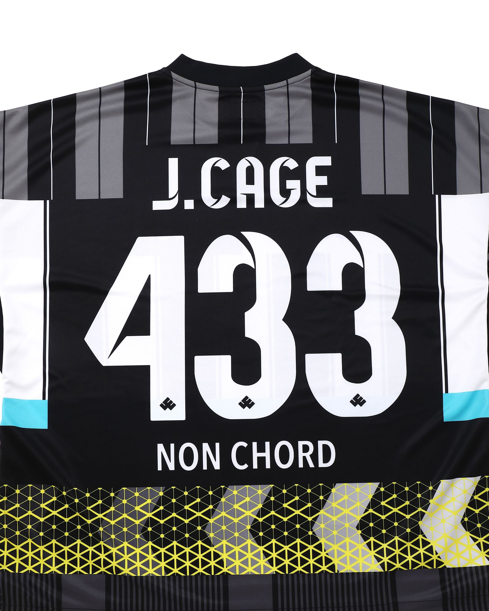 「予約商品」FOOTBALL WIDE SHIRTS # c/ BLACK_stripe