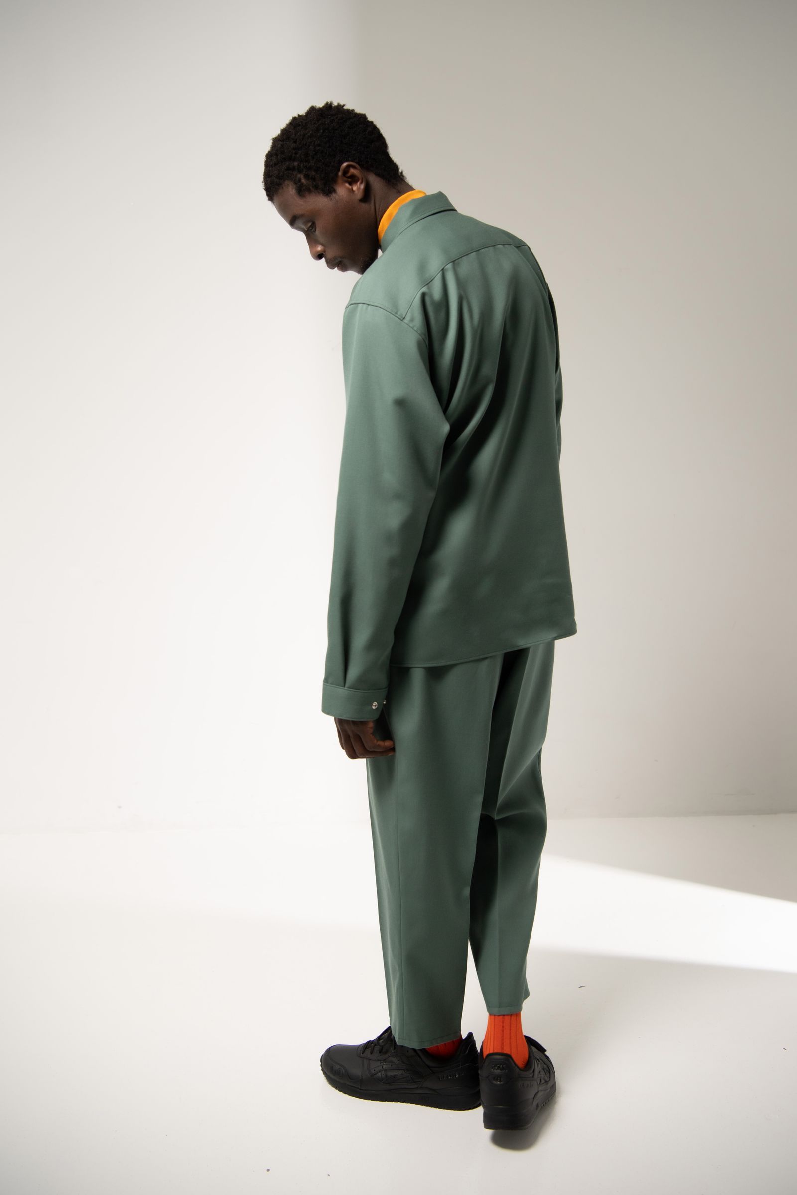 「予約商品」ZIP SHIRT (TEAL)