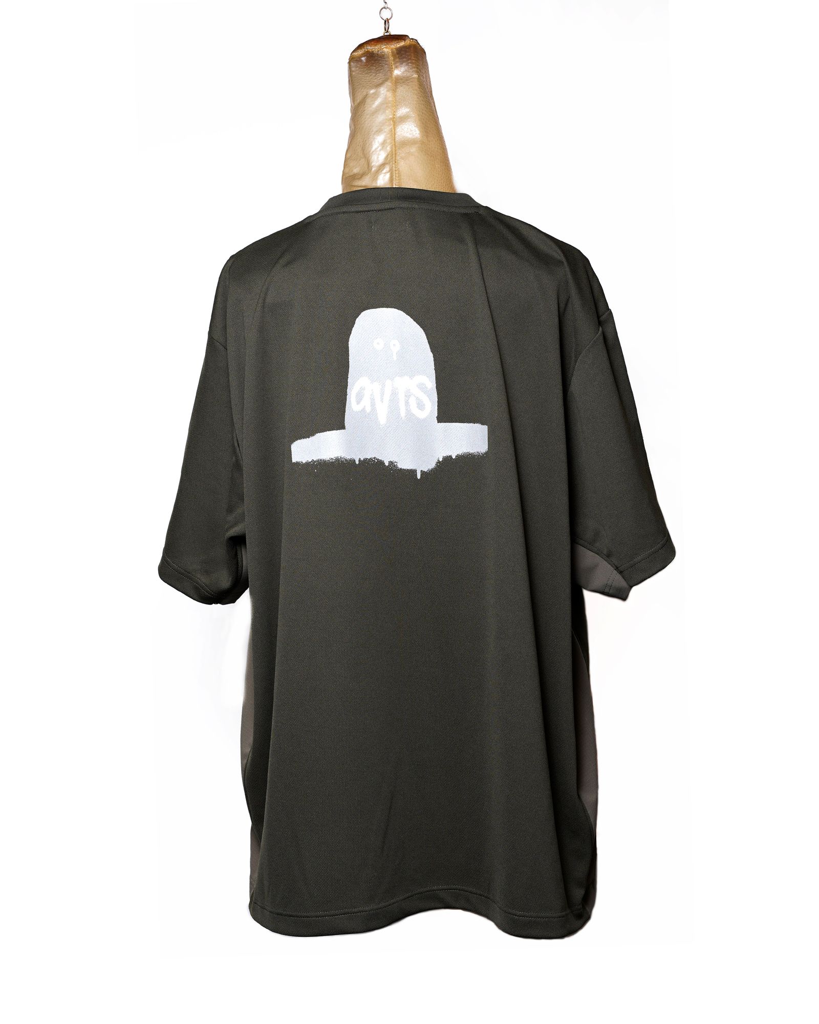 WHY x RATFACE WIDE DRY-TEE / col: KHAKI