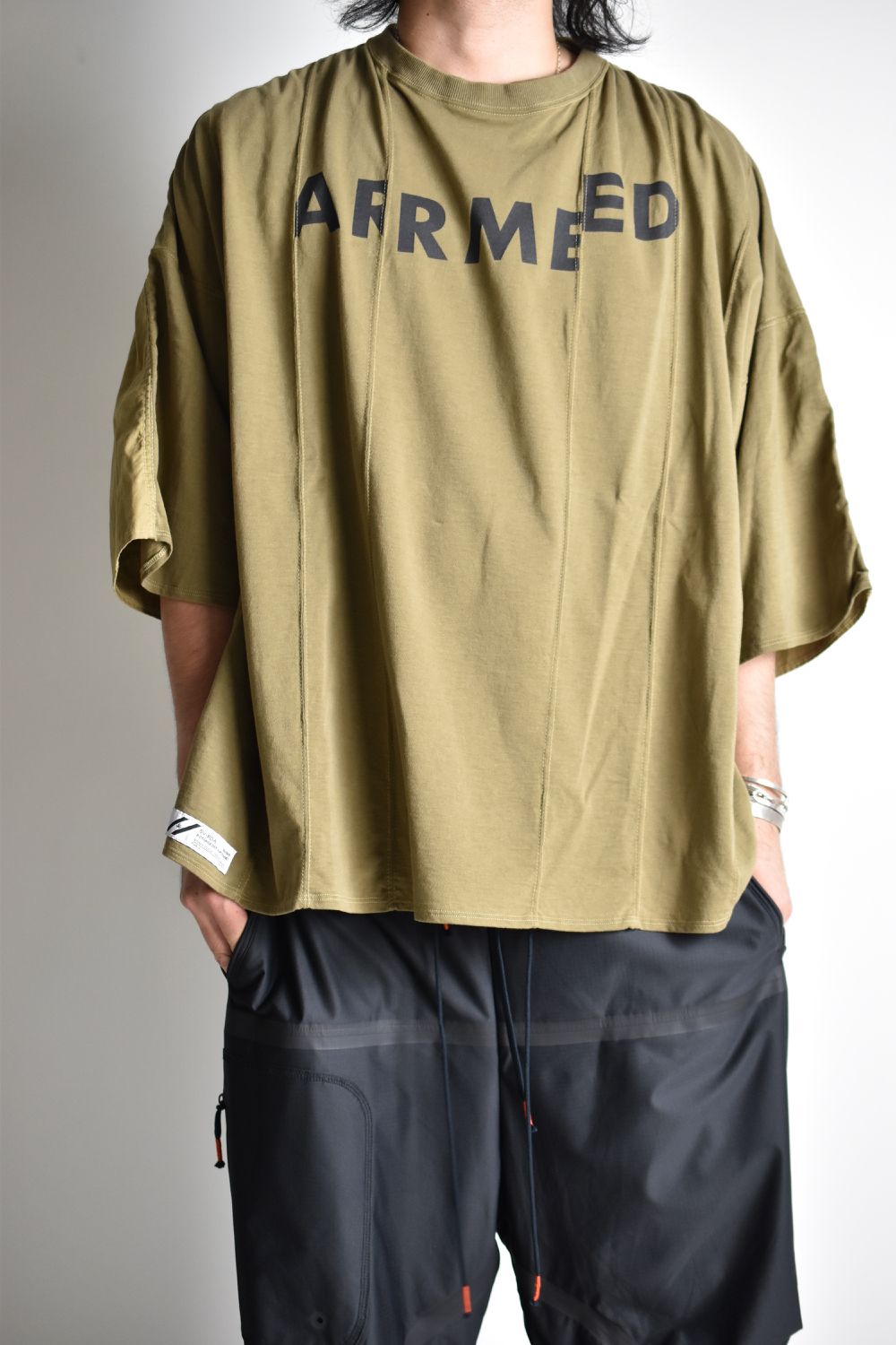 ARMED WIDE SHIRT c/#3 SAND