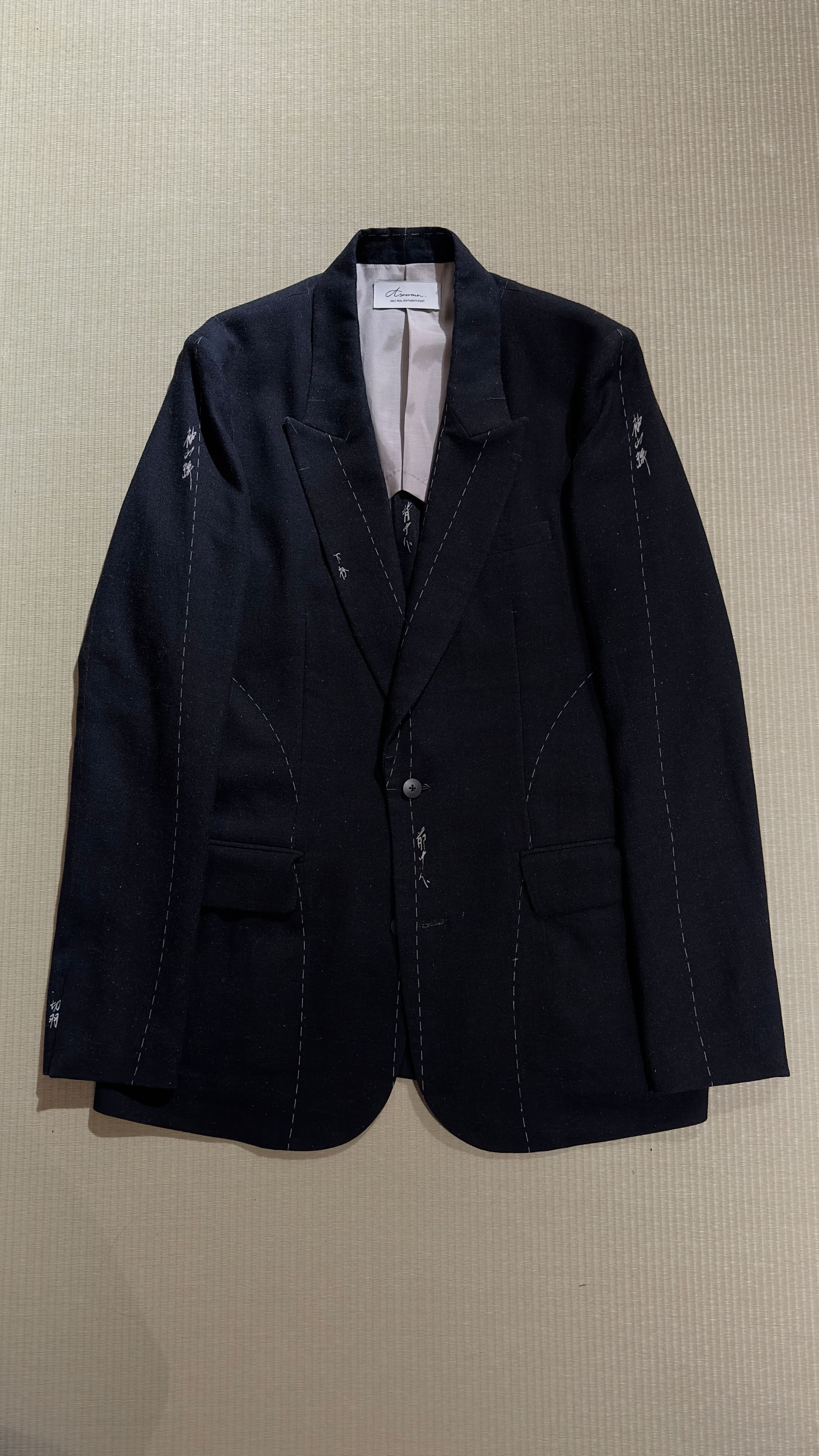 JAPONISM PATTERN JACKET / テーラードジャケット (BLACK,GRIGE)