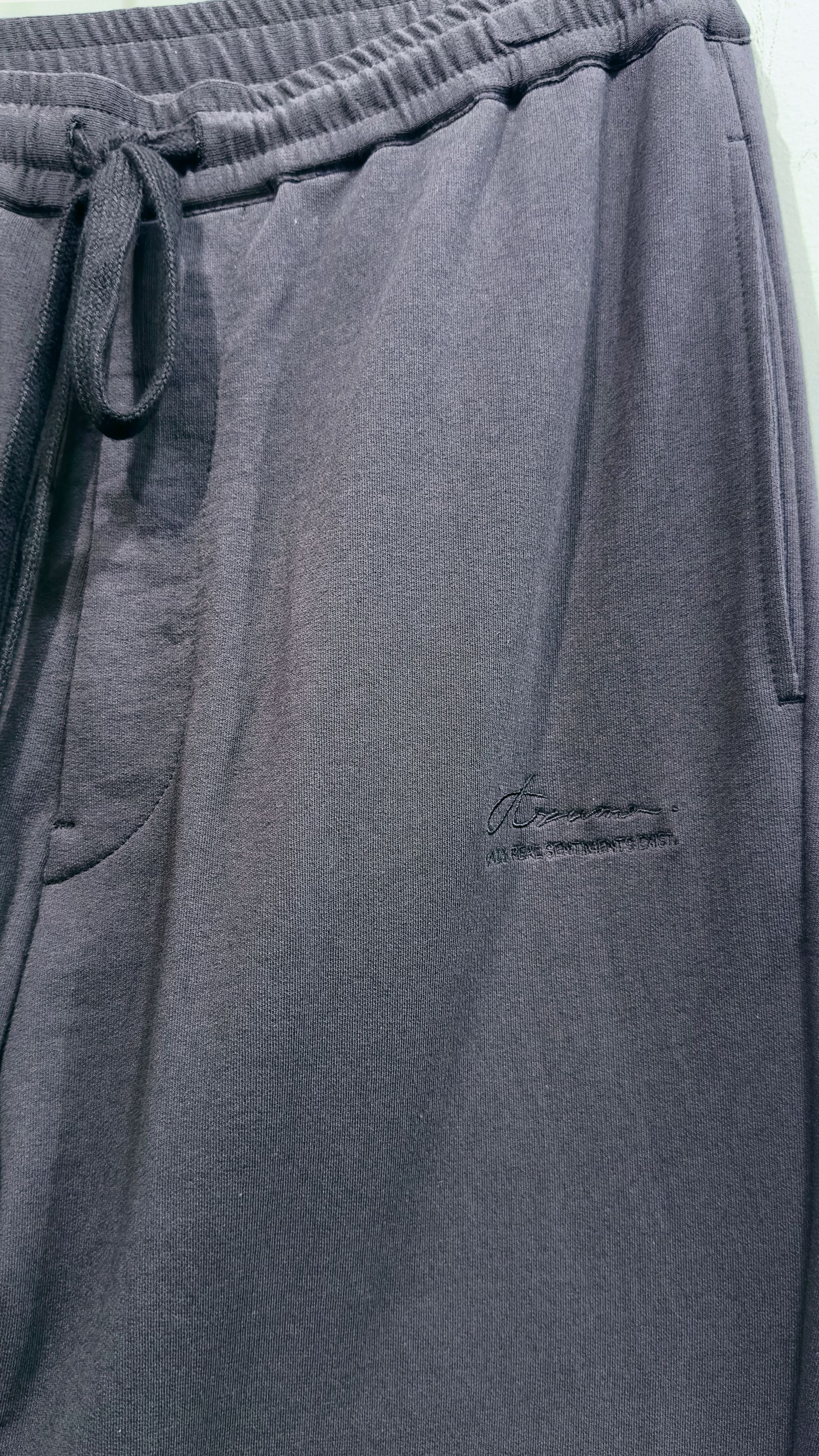 “YOREYORE” EASY FLARE PANTS / フレアイージーパンツ (BLACK,KHAKI,LIGHT GREY)