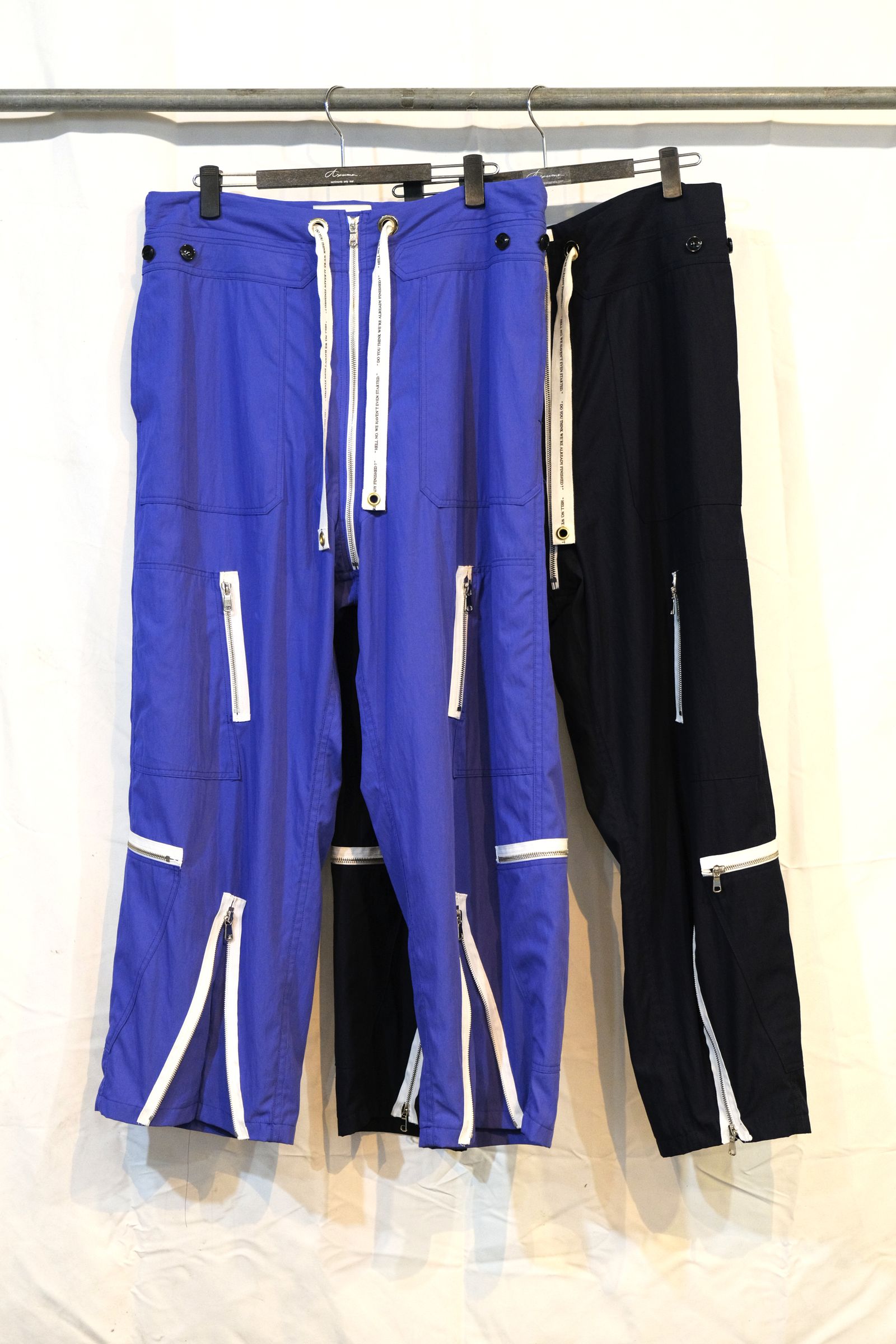 TRAINING FLIGHT PANTS (BLACK/BLUE/GREEN/RED)