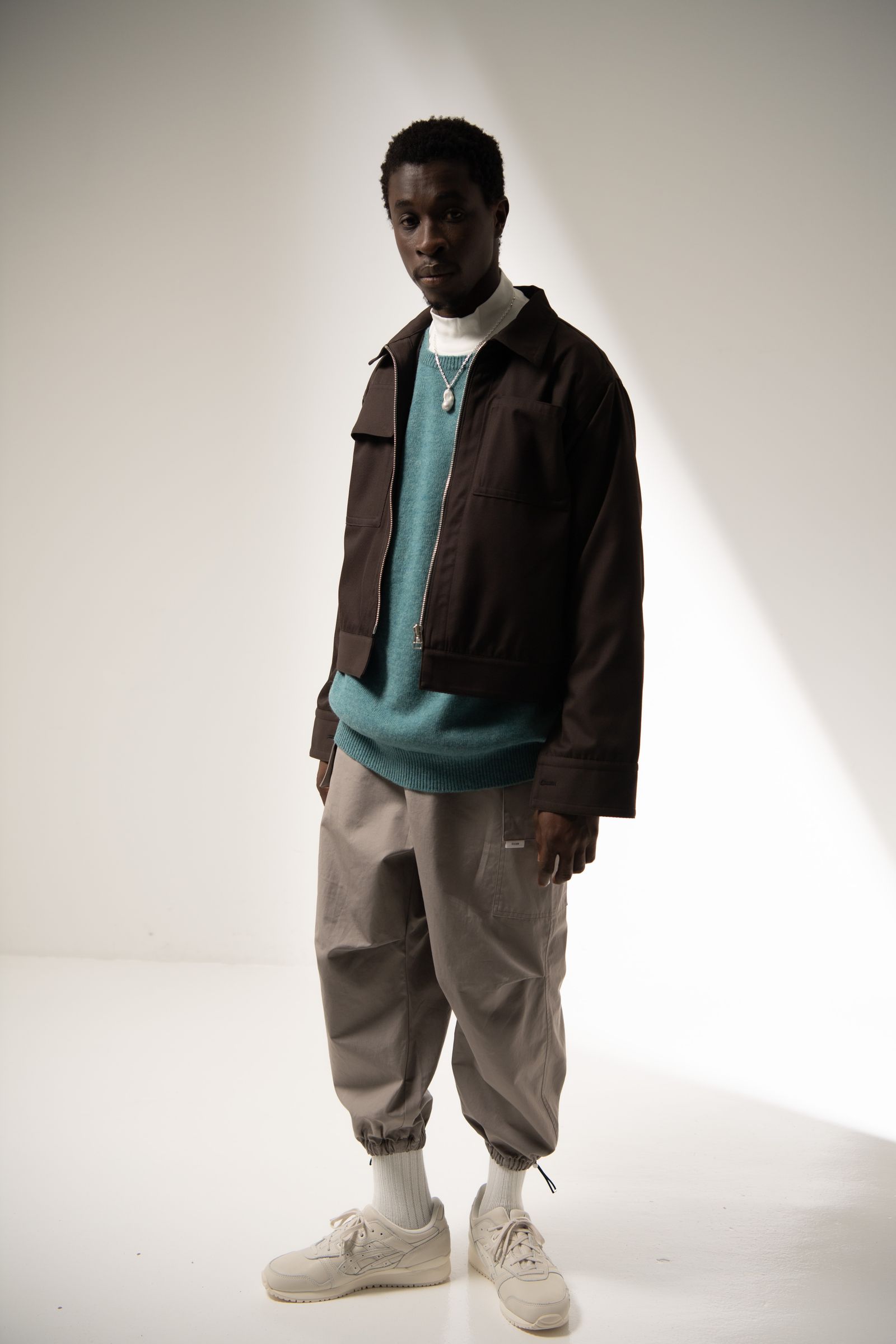 「予約商品」CREWNECK SWEATER (AQUA)