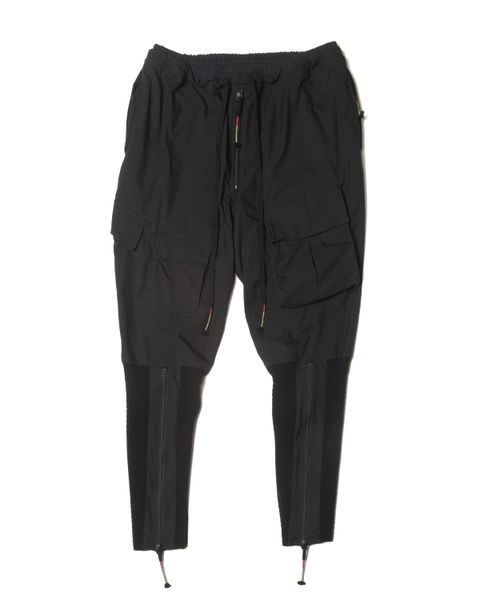 CHANNEL FLIGHT LOWER-LEG WARMER PANTS / col: BLACK