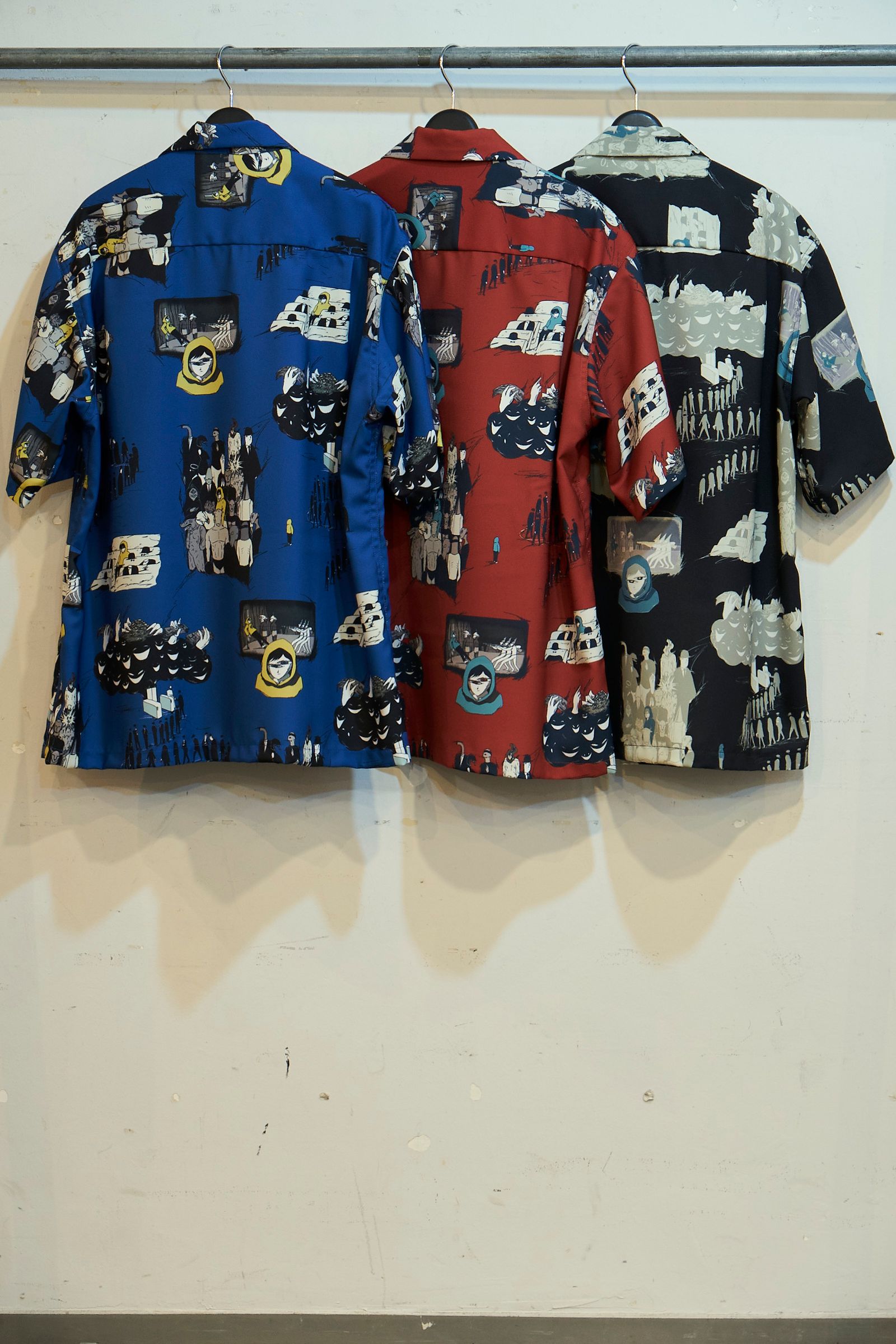 × RYOJI YAMADA ALOHA SHIRT(RED)