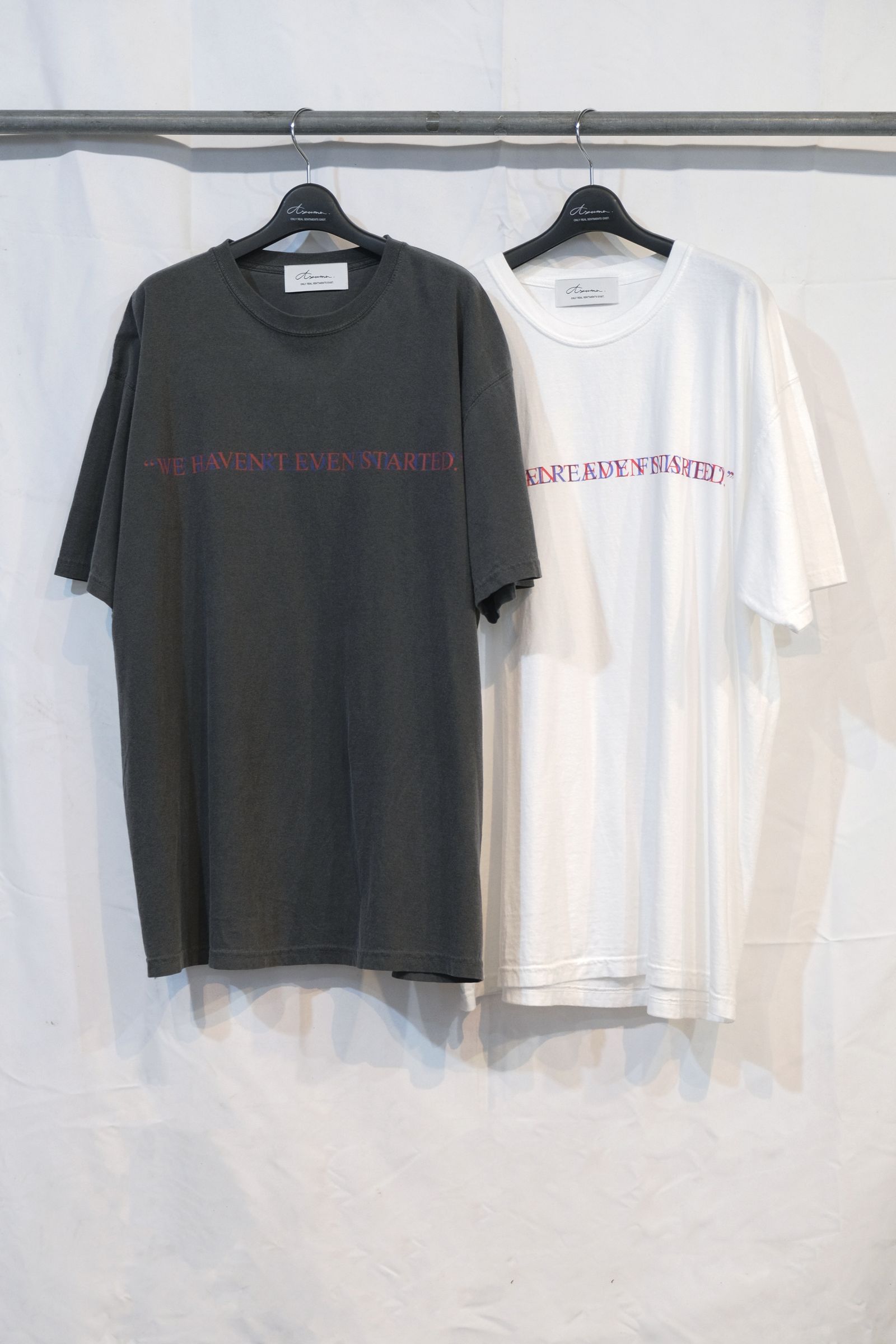 LAST SCENE T-SHIRT(BLACK/WHITE)
