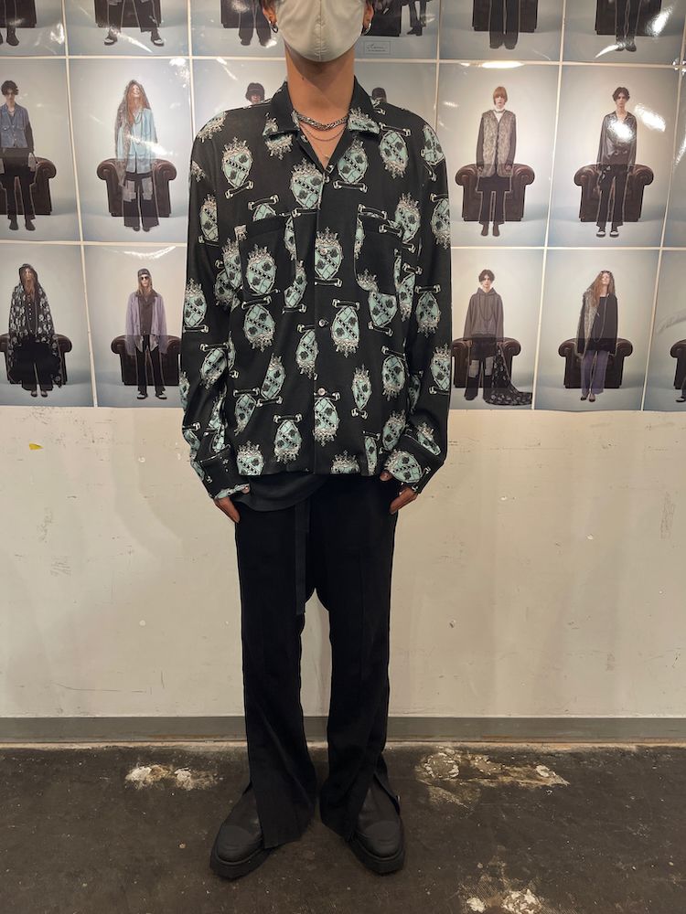 KURT’S PAJAMA SHIRT / パジャマシャツ (Black, White)
