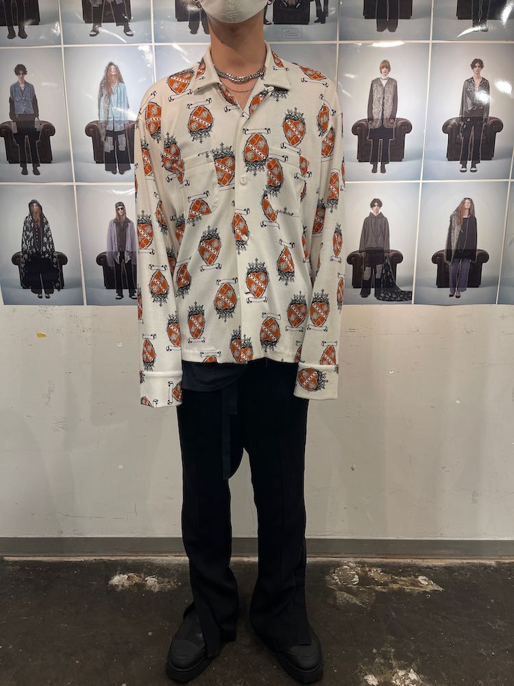 KURT’S PAJAMA SHIRT / パジャマシャツ (Black, White)