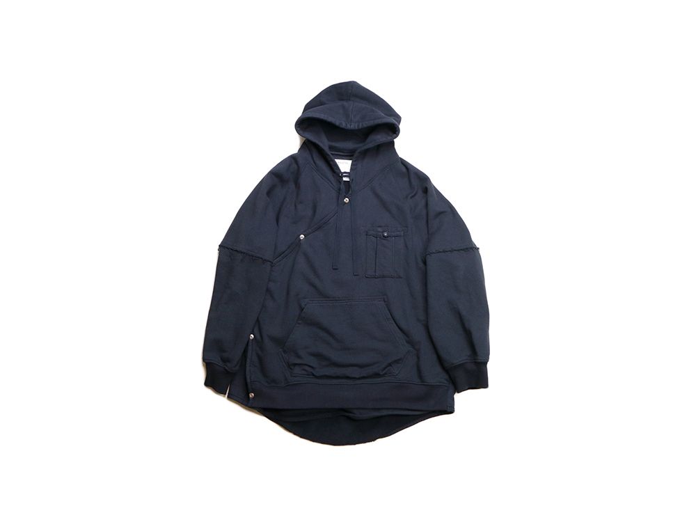 SWEAT GOWN PARKA (BLACK)