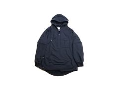 SWEAT GOWN PARKA (BLACK)
