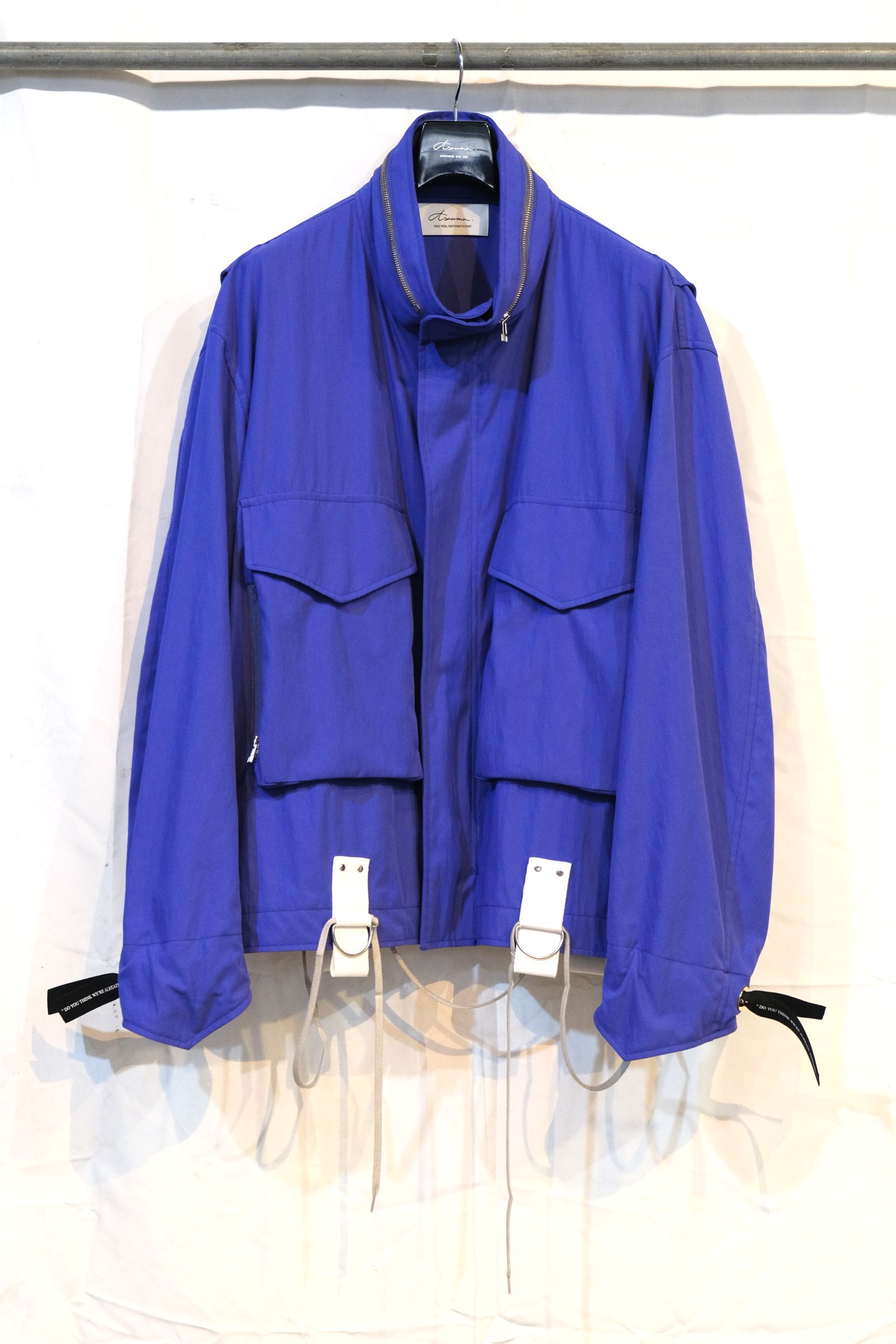 TRAINING FIELD JACKET (BLACK/BLUE/GREEN/RED)