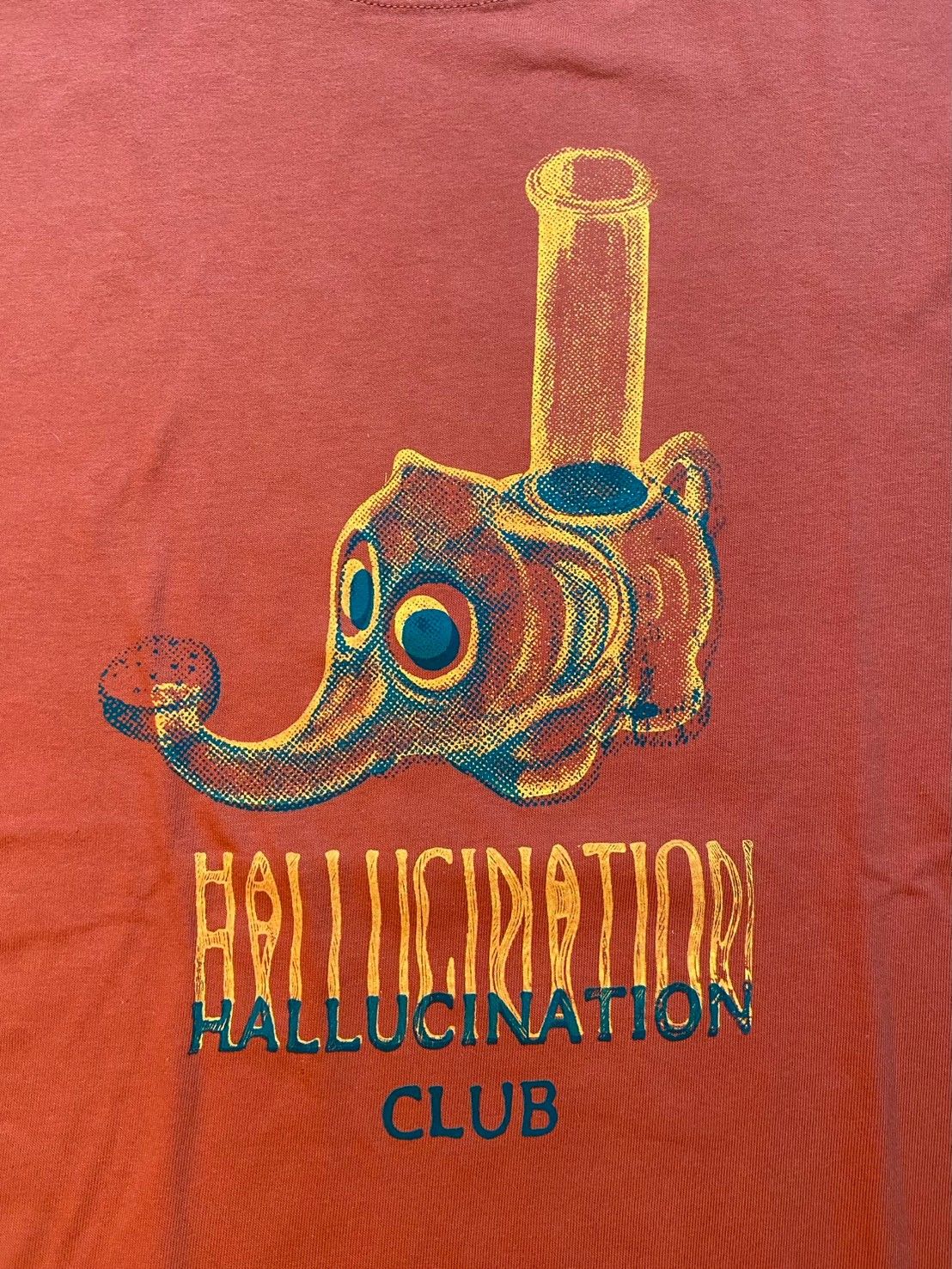 【一点もの】HALLUCINATION CLUB / Tシャツ 04 (Satoshi Ito)