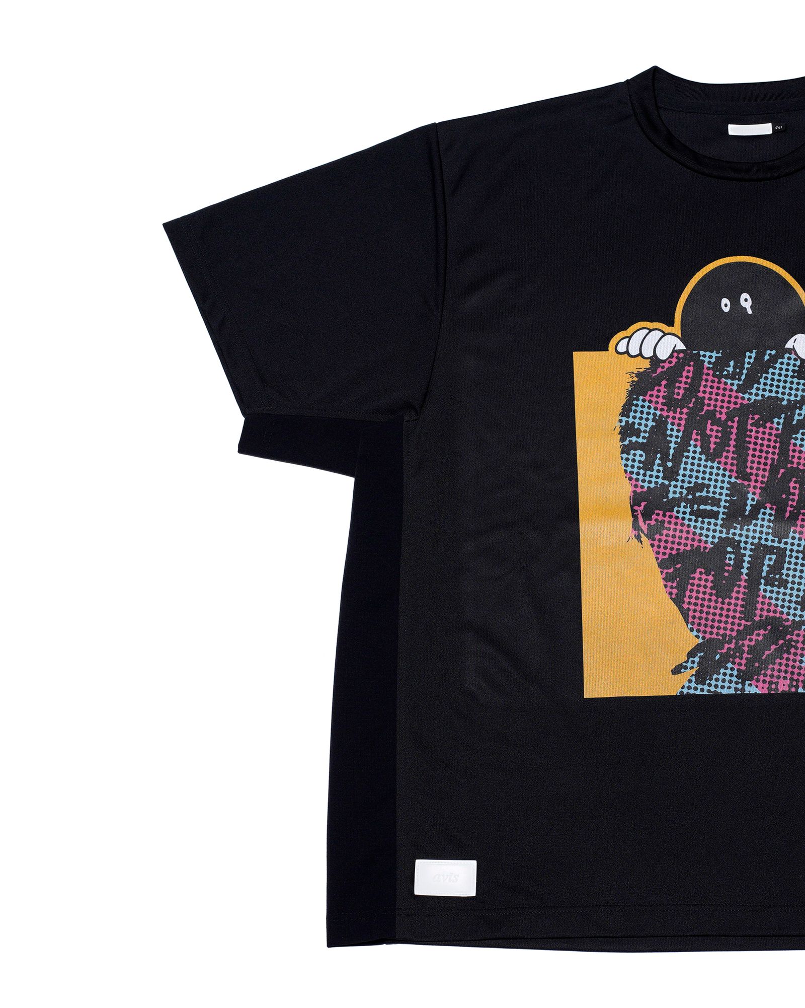 INU x RATFACE WIDE DRY-TEE / col: BLACK