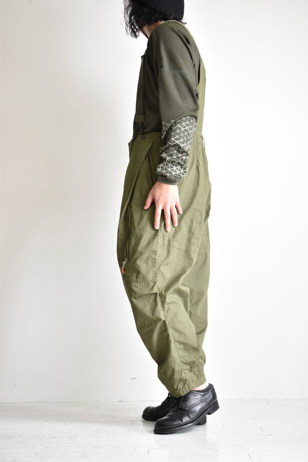 FLIGHT PLEATED SUSPENDER TROUSERS c/#2 OD