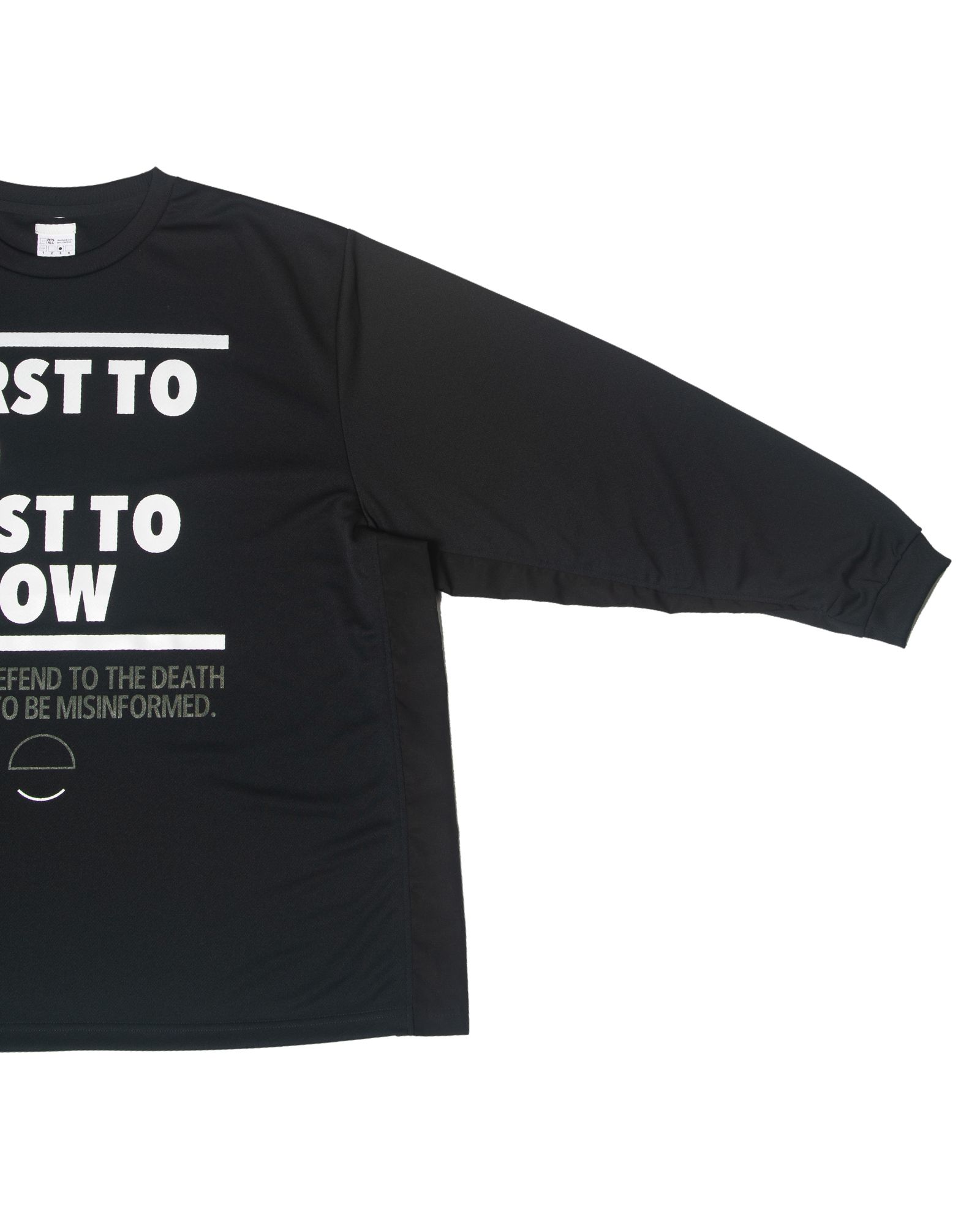 FTG-FTK WIDE DRY L-SLEEVE / col: BLACK