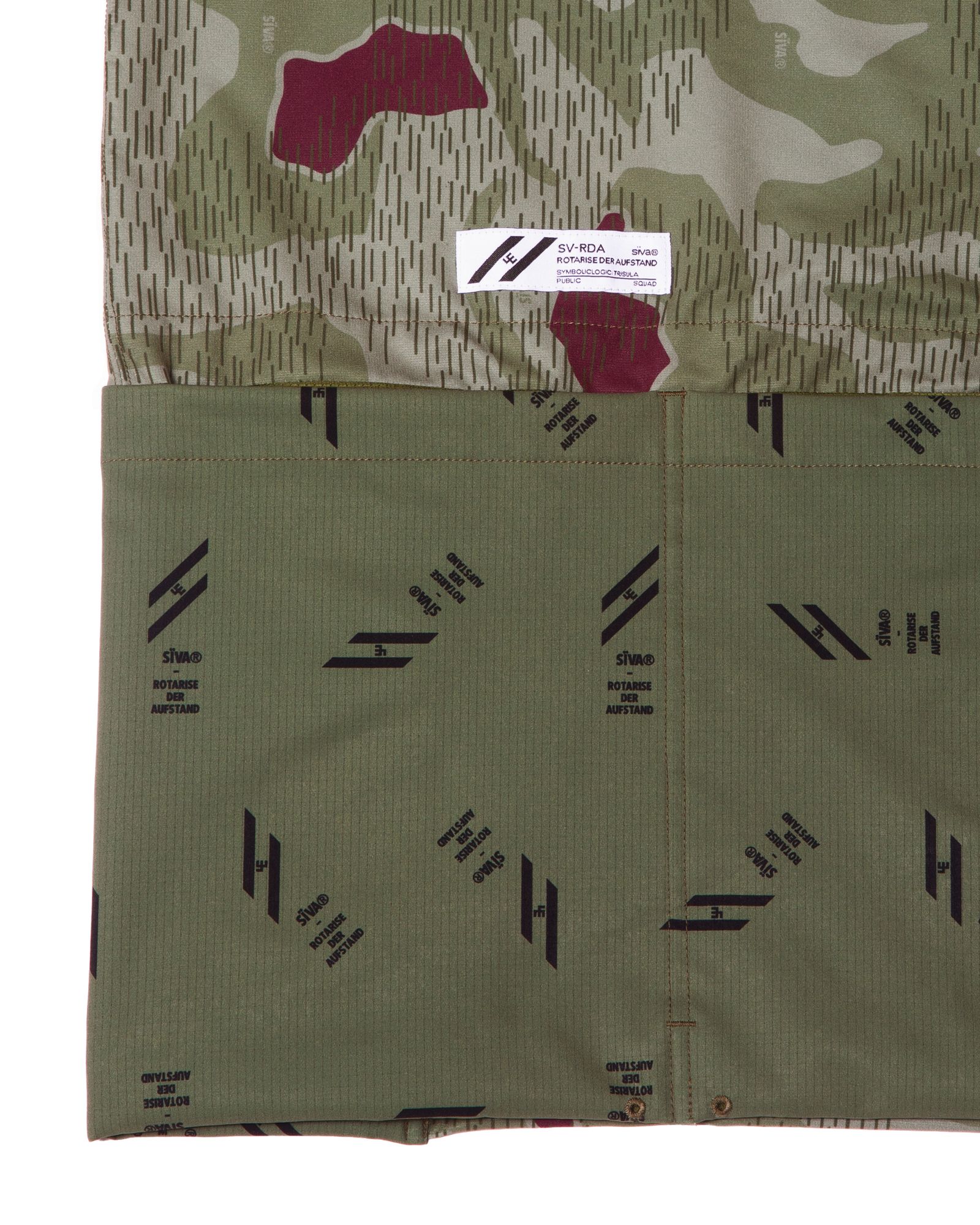 「予約商品」SPLINTER-CAMO MECHANIC STORAGE LOOSE-FIT TEE / col: KHAKI