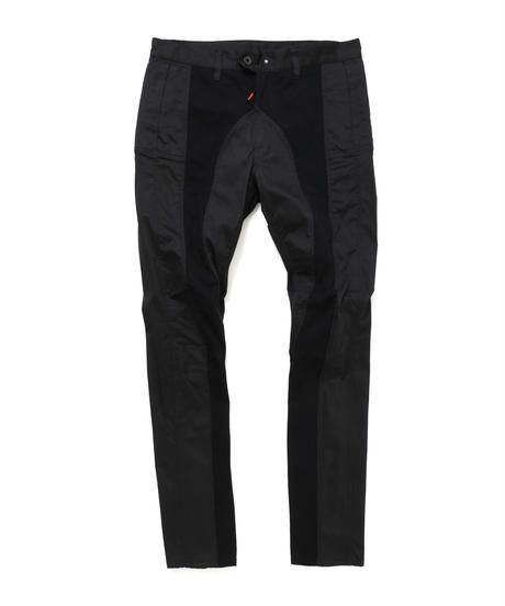 TIGHT FIT STRETCH TROUSERS c/#1 BLACK