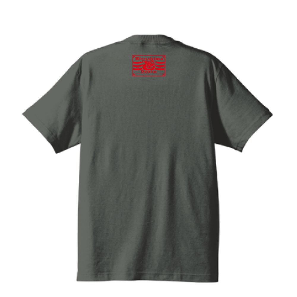 「ヒロシマデニム」×「SATOSHI MIYATA」9PEACE TEE (SUMIKURO)
