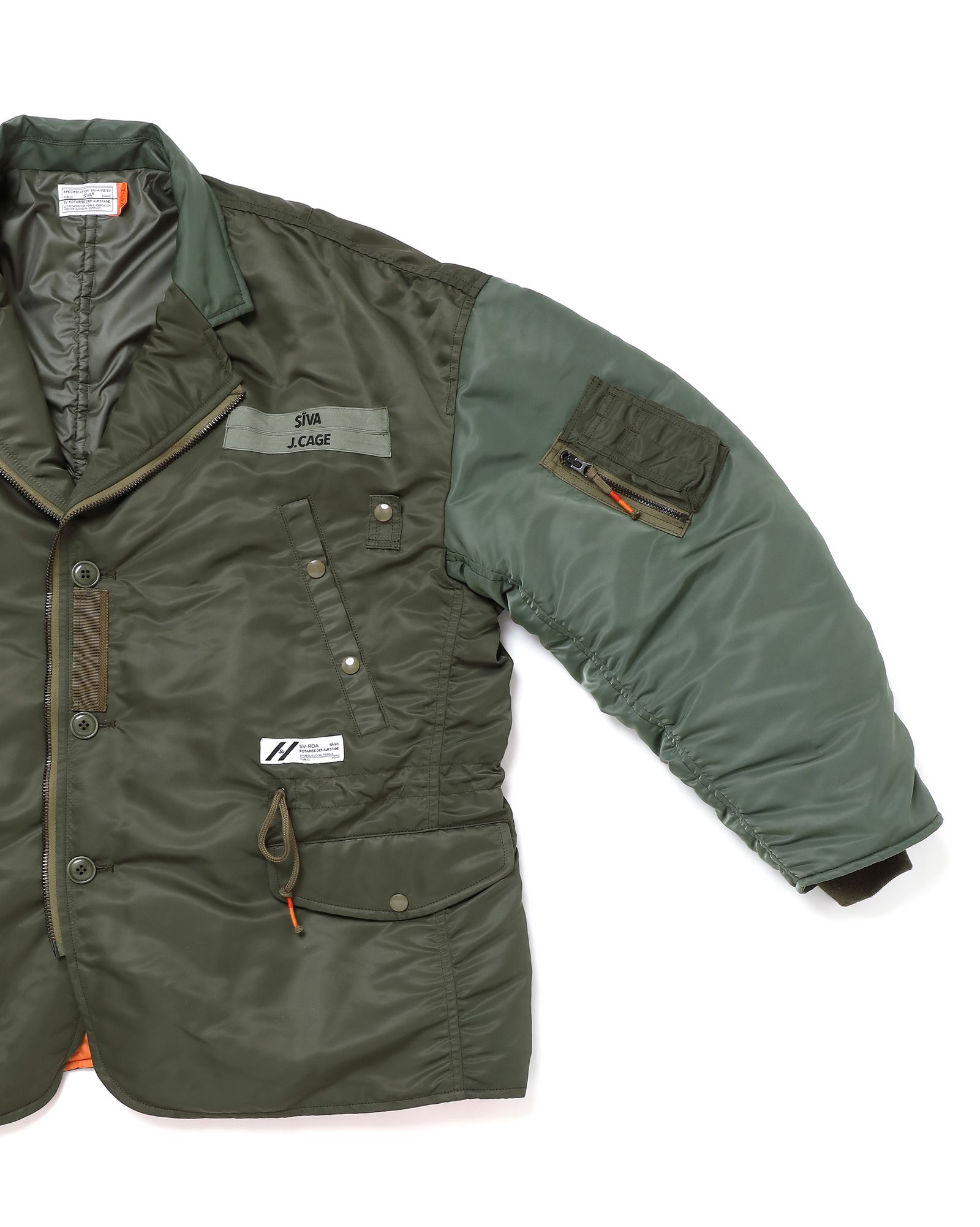 MA-1 FLIGHT DOUBLE-JACKET # c/OD