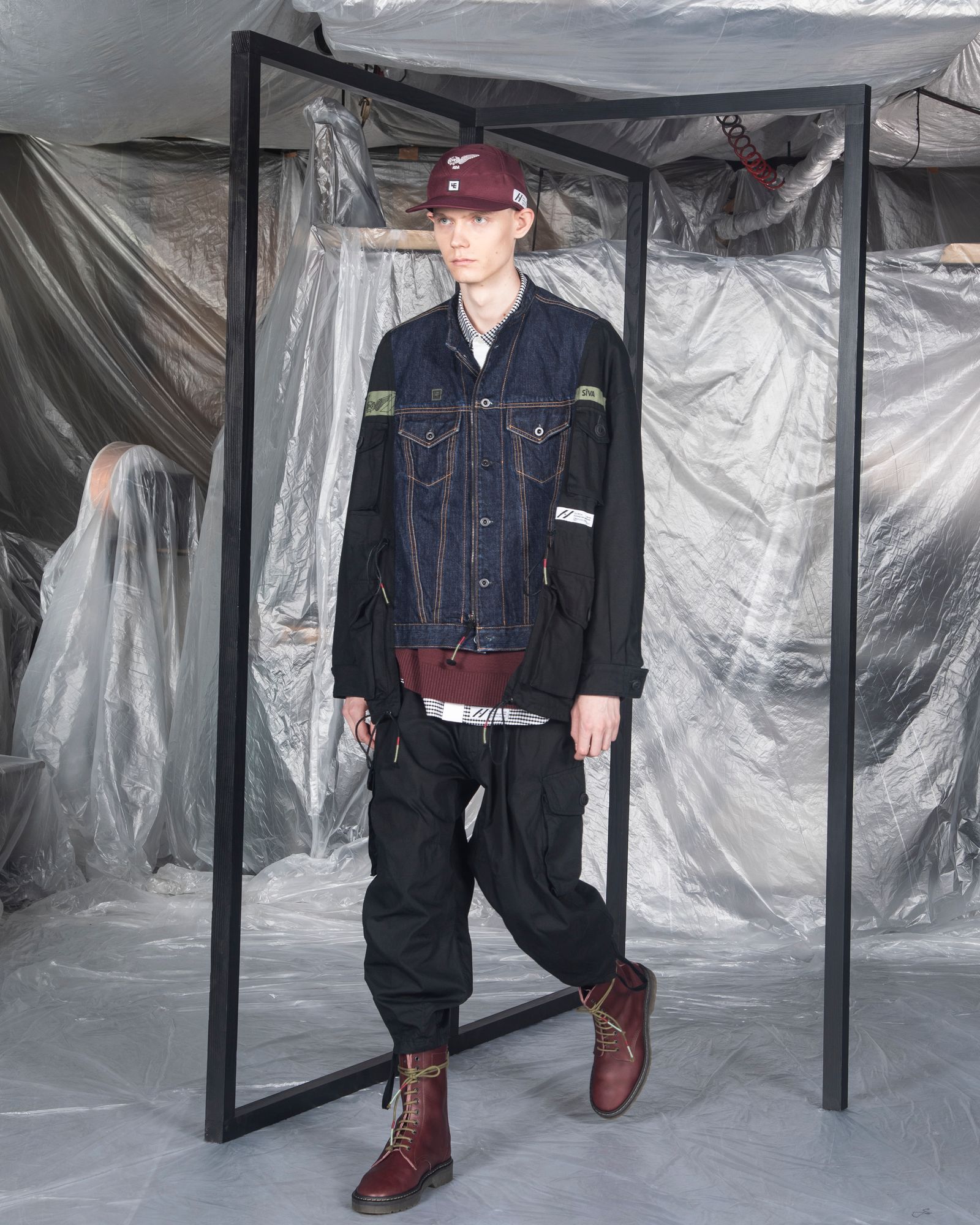 M41 FIELD LOW PROFILE CAP / col: BURGUNDY