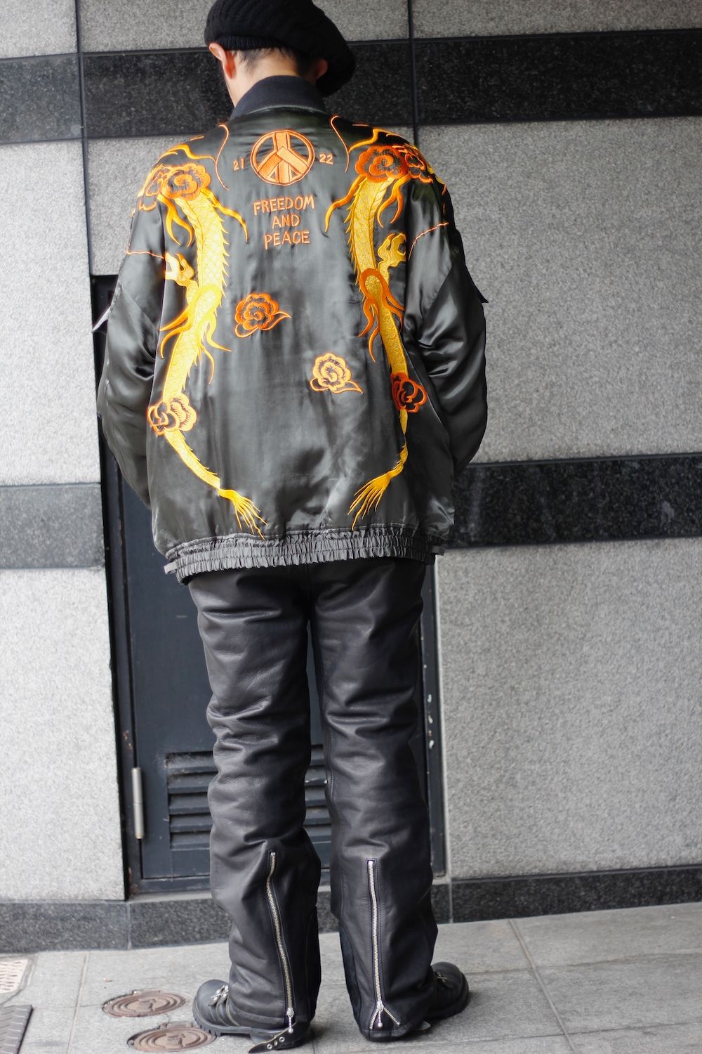 blackmeans "SNOWY LEATHERS"  015