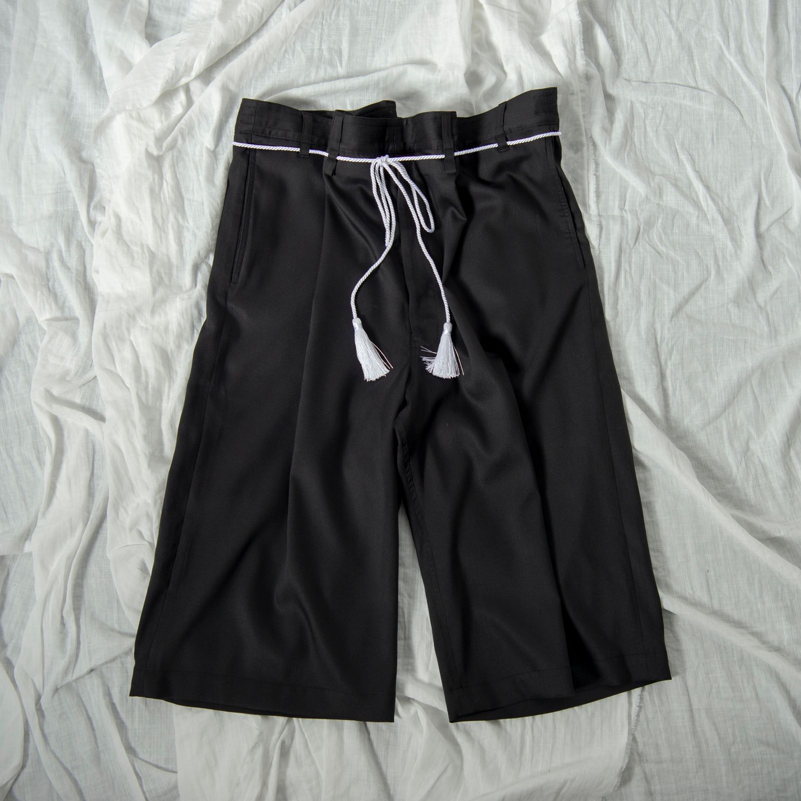 「予約商品」VASE SHAPED PANTS (BLACK)