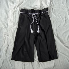 「予約商品」VASE SHAPED PANTS (BLACK)
