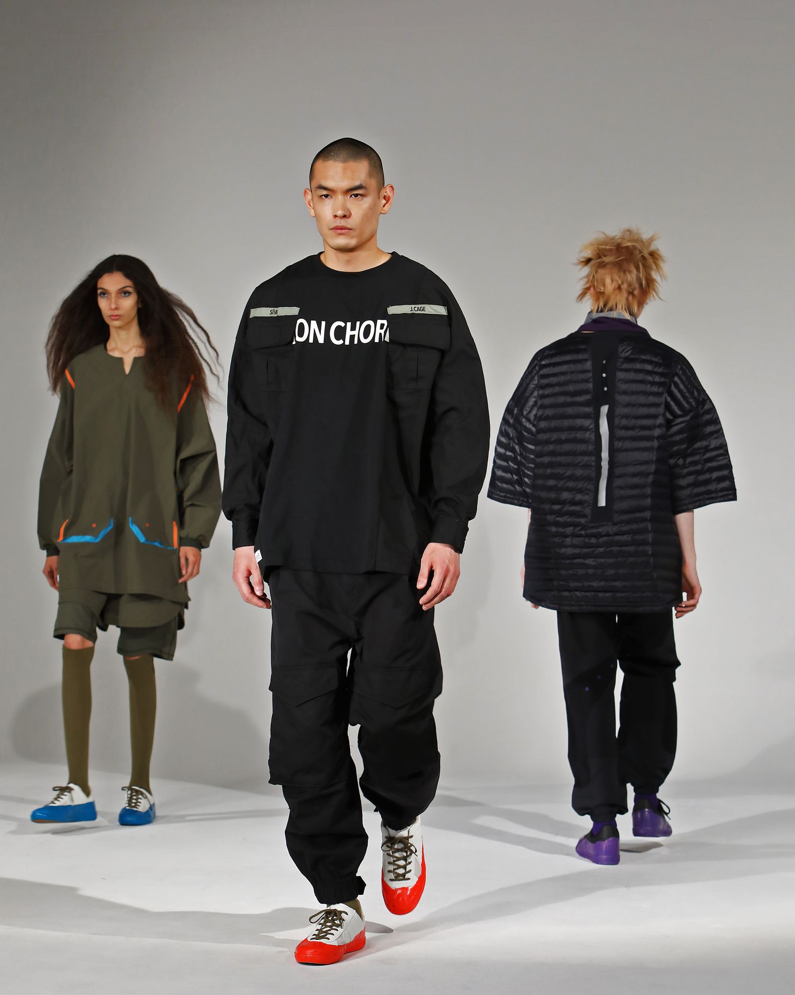 「予約商品」JUNGLE-FATIGUE WIDE SHIRTS # c/BLACK