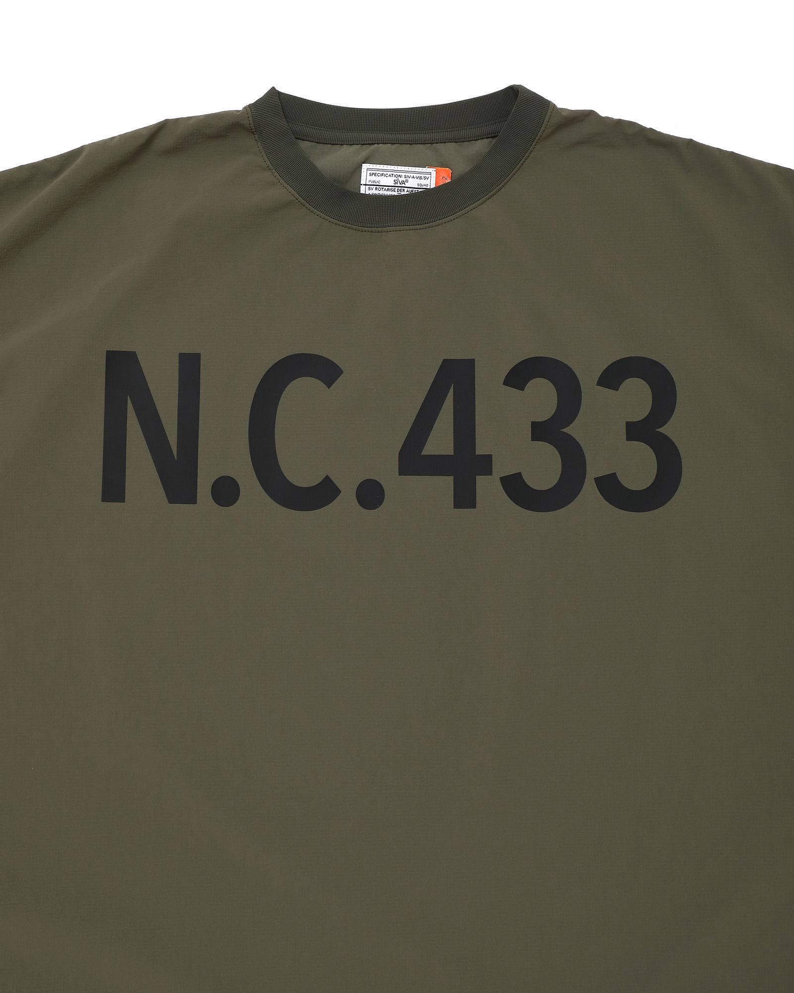 「予約商品」N.C.433 L-SLEEVE # c/ KHAKI