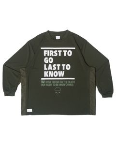 FTG-FTK WIDE DRY L-SLEEVE / col: KHAKI