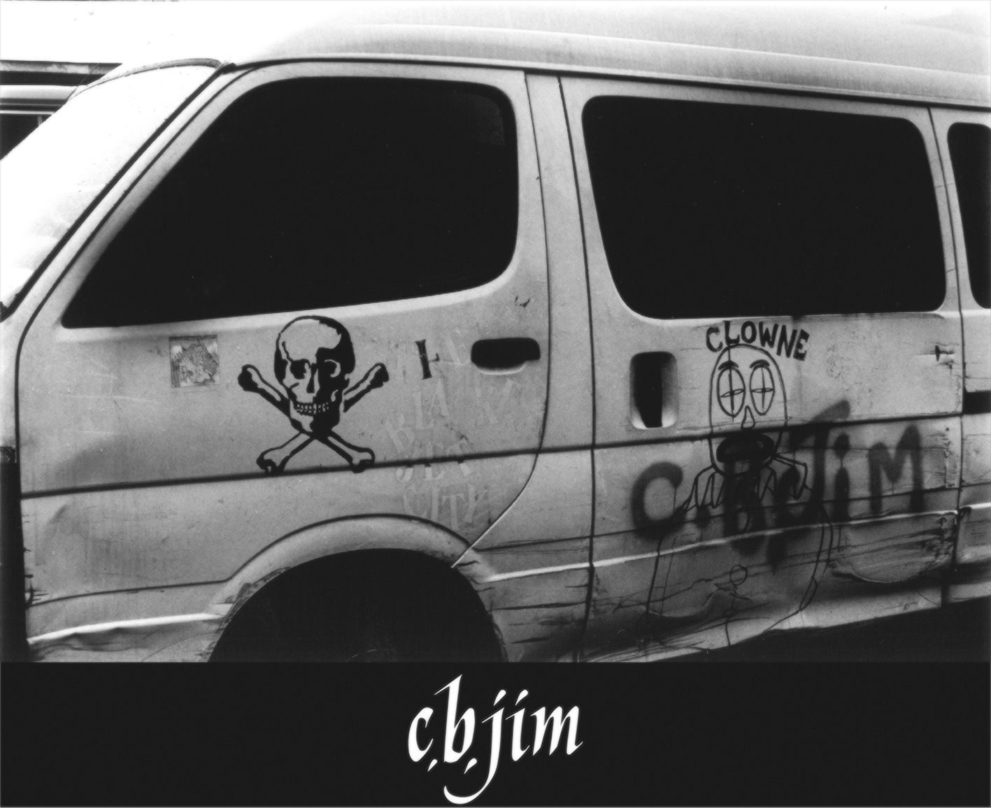 “C.B.JIM” S/S T-SHIRT / Tシャツ (BLACK, WHITE)