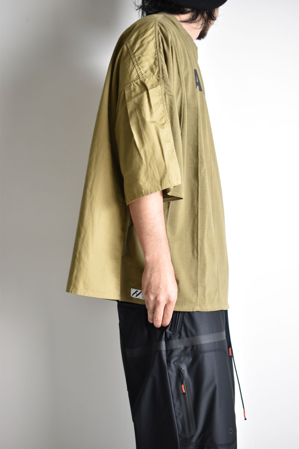 ARMED WIDE SHIRT c/#3 SAND