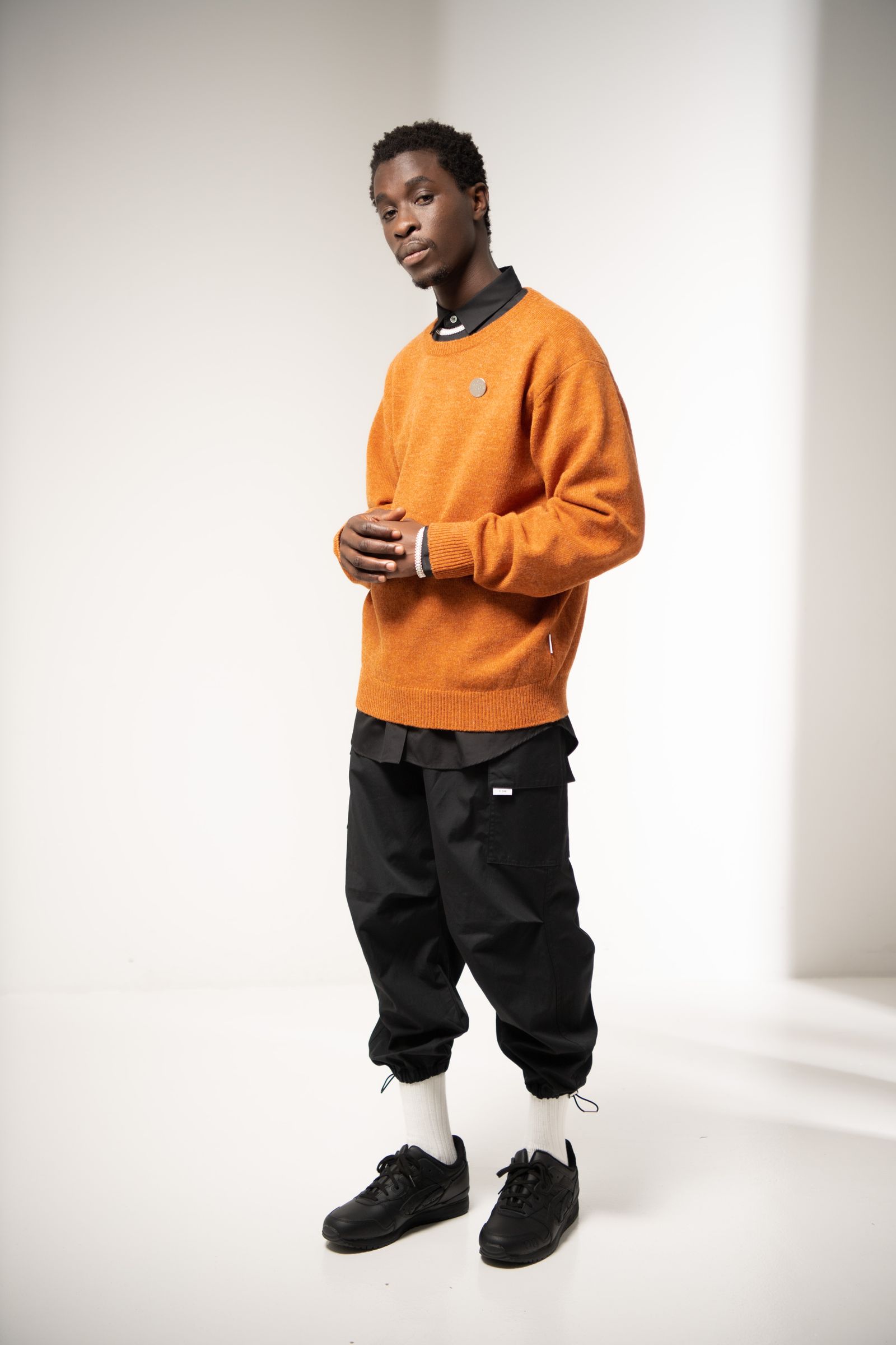 「予約商品」CREWNECK SWEATER (CARROT)