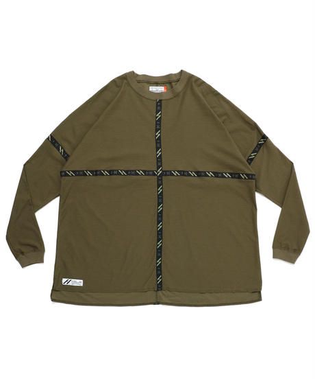 FLATSEAM LINE WIDE L-SLEEVE c/#3 SAND